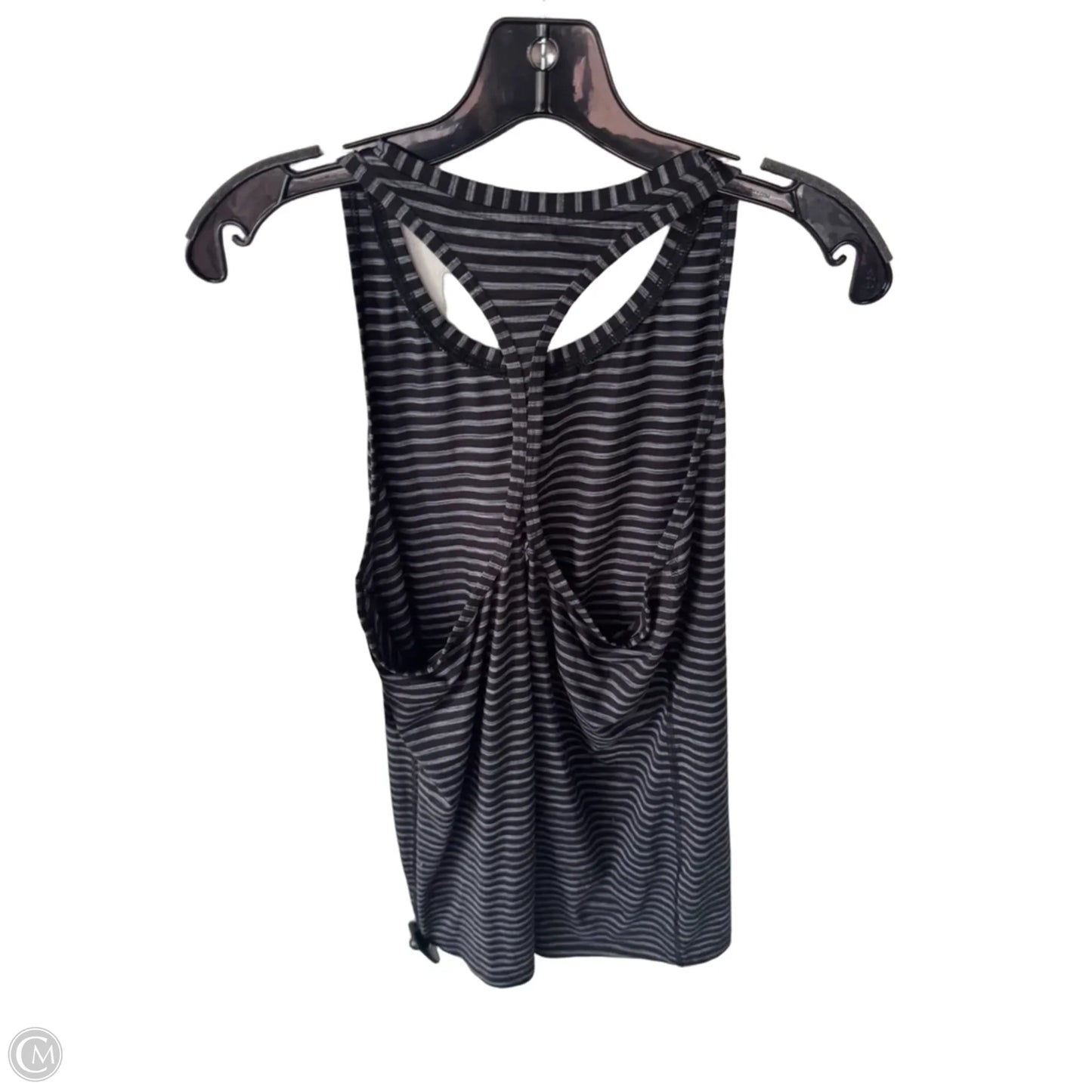 Athletic Tank Top By Athleta In Black & Grey, Size: M