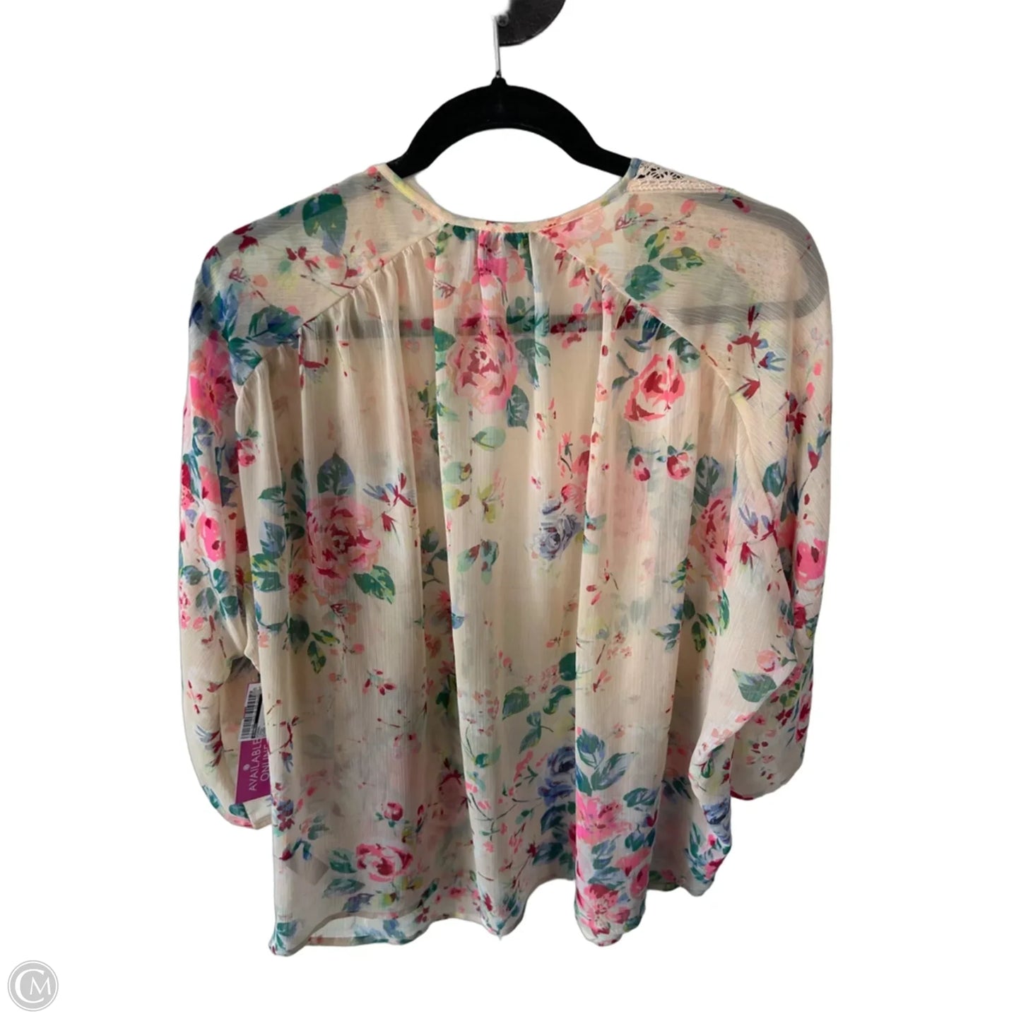 Kimono By Express In Peach, Size: M