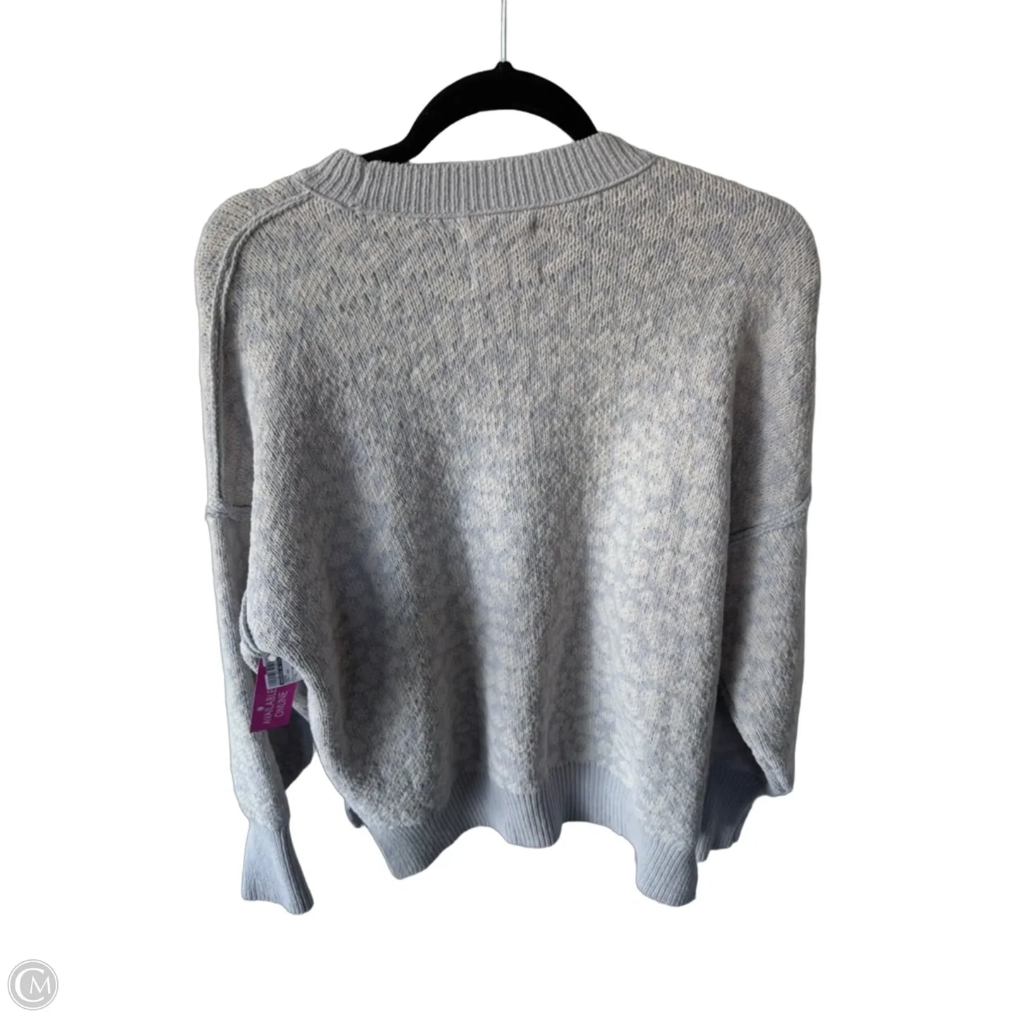 Sweater By Abercrombie And Fitch In Cream & Green, Size: Xs