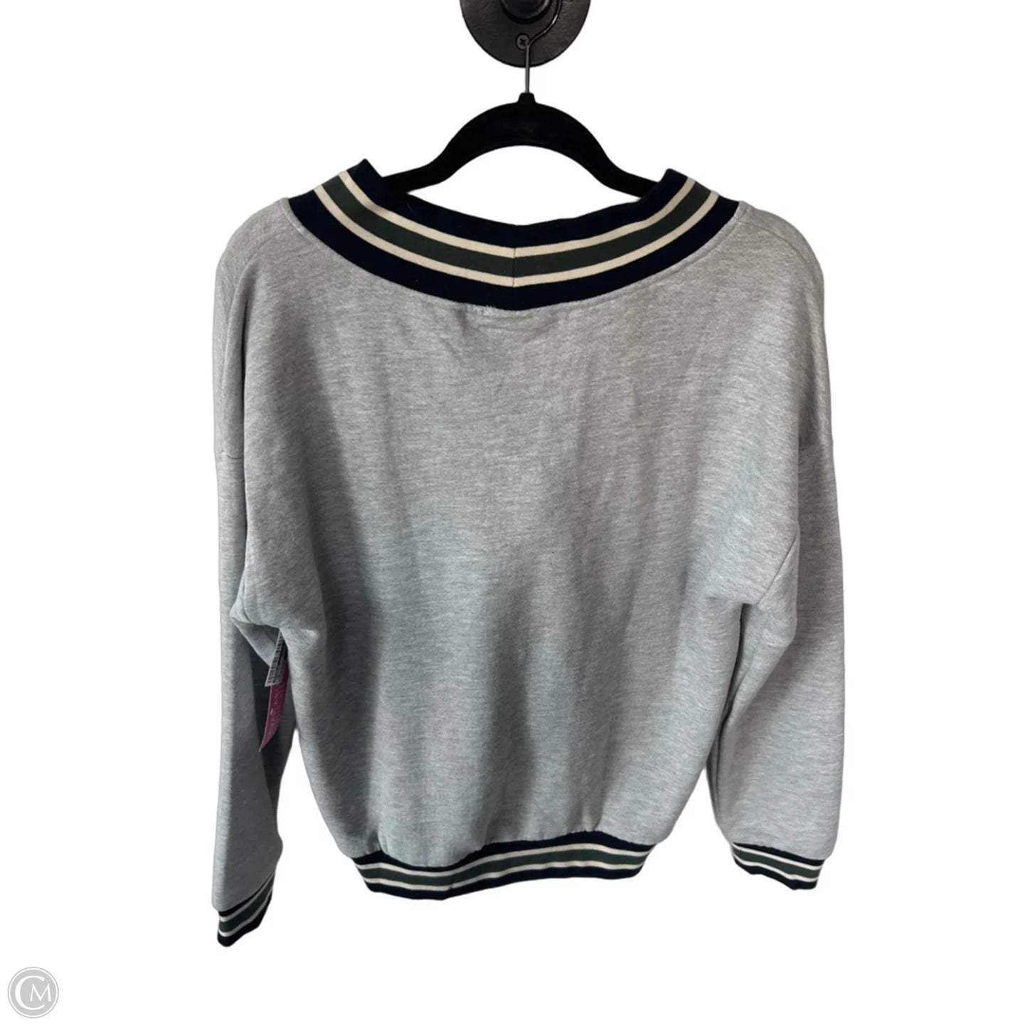 Sweatshirt Crewneck By Evereve In Grey, Size: M