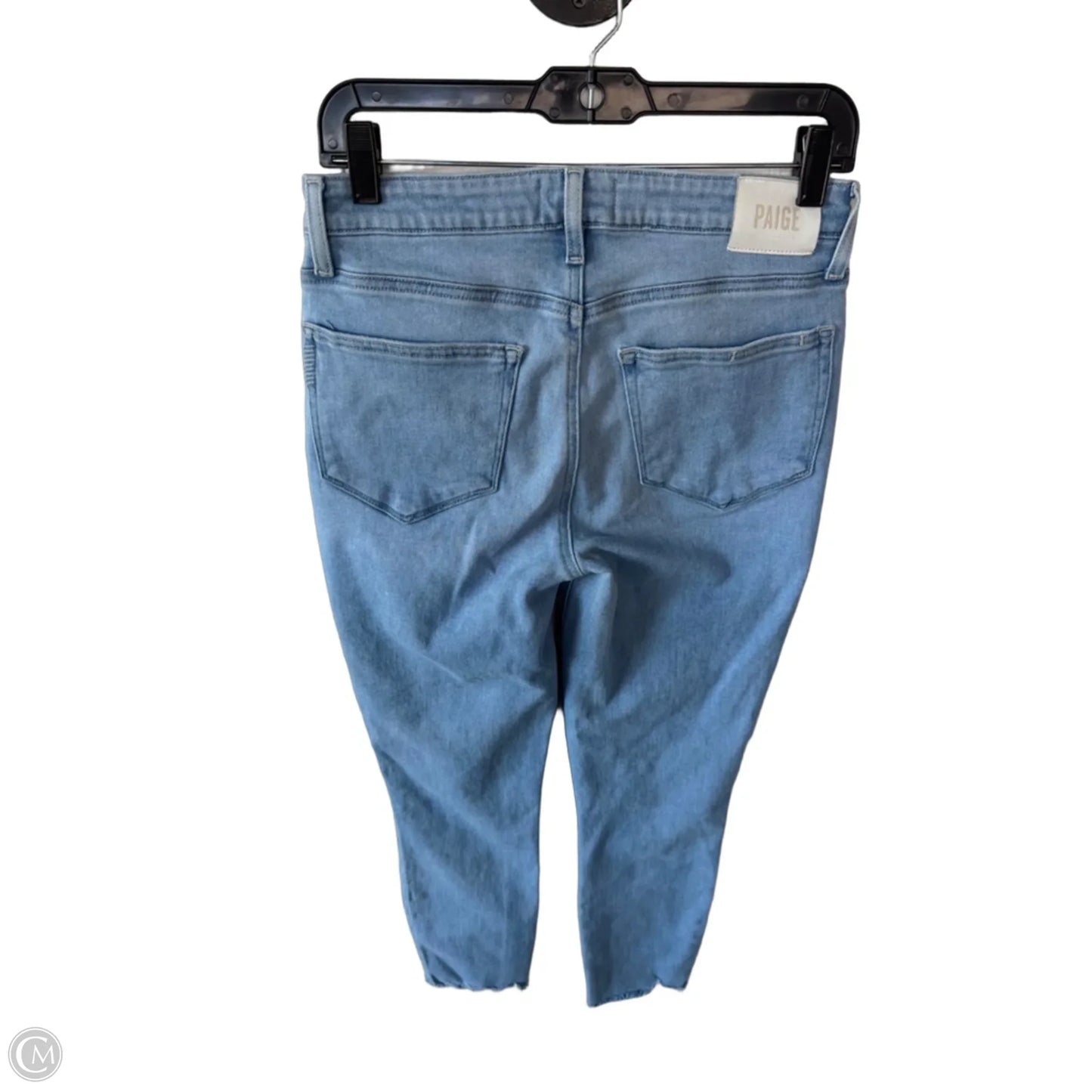 Jeans Skinny By Paige In Blue Denim, Size: 6