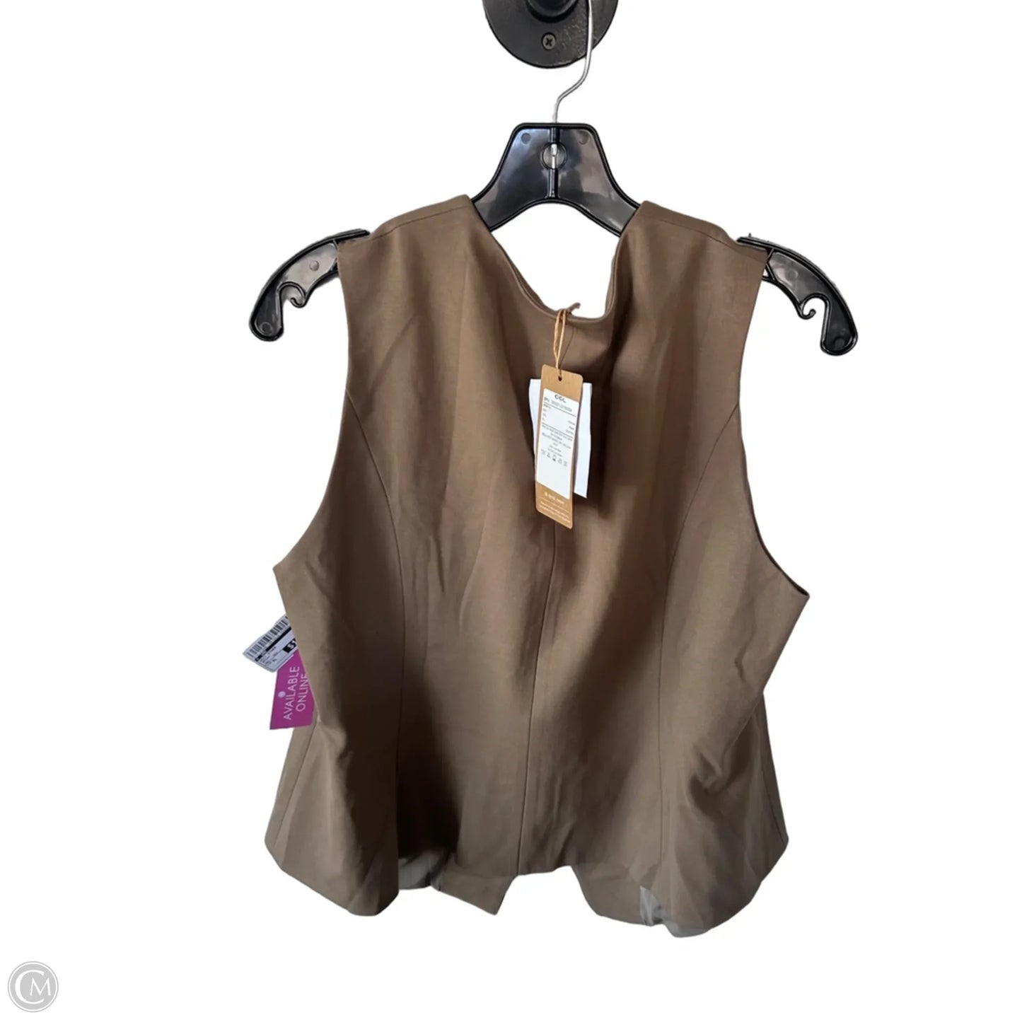 Vest Other By Cmc In Brown, Size: Xl