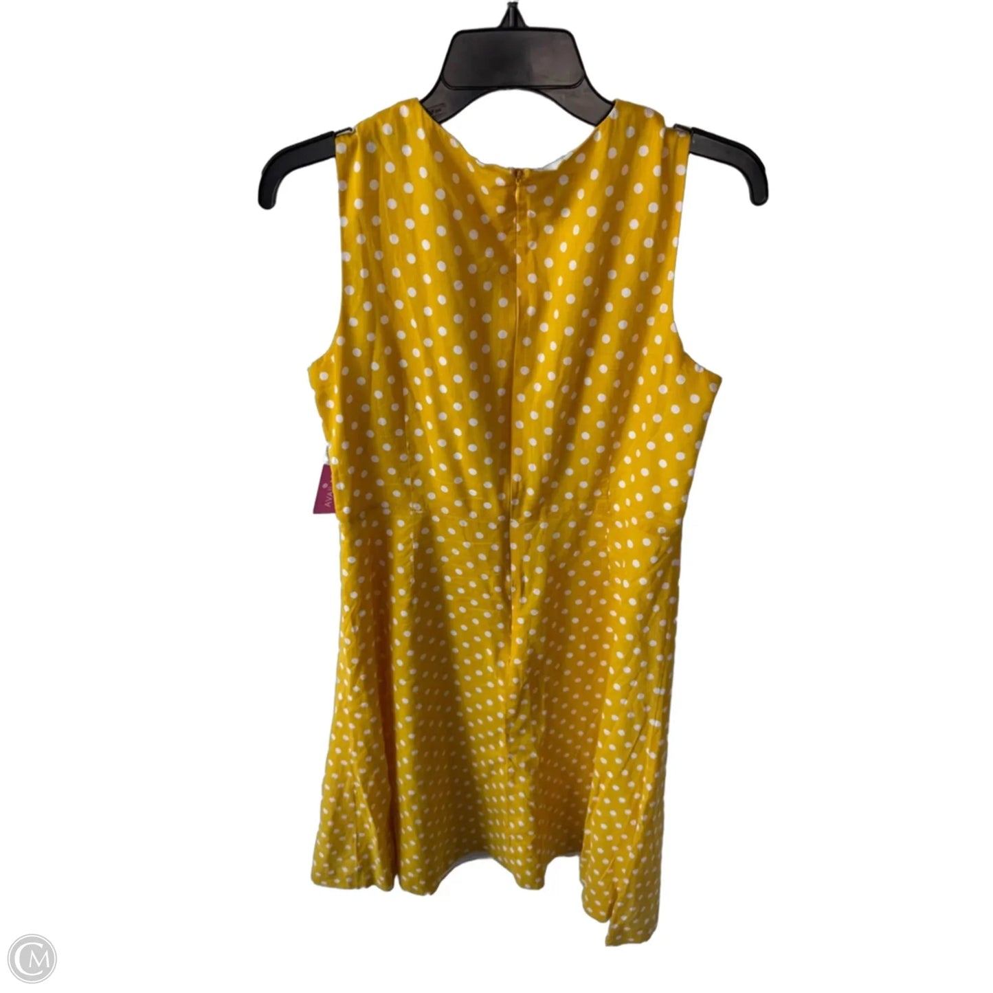 Dress Casual Midi By Anne Klein In Yellow, Size: M