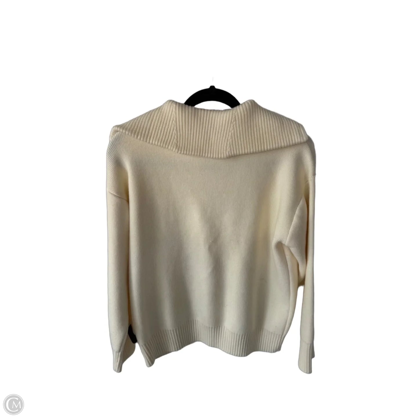 Sweater By Anthropologie In Cream, Size: S