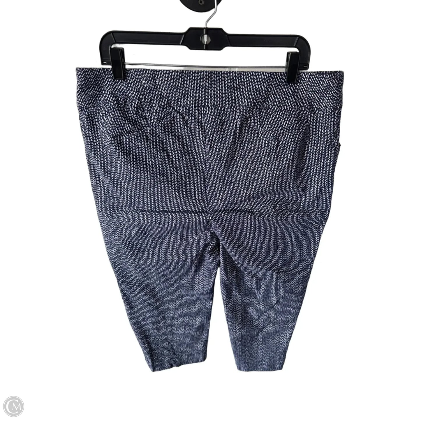 Capris By Chicos In Blue & White, Size: 16