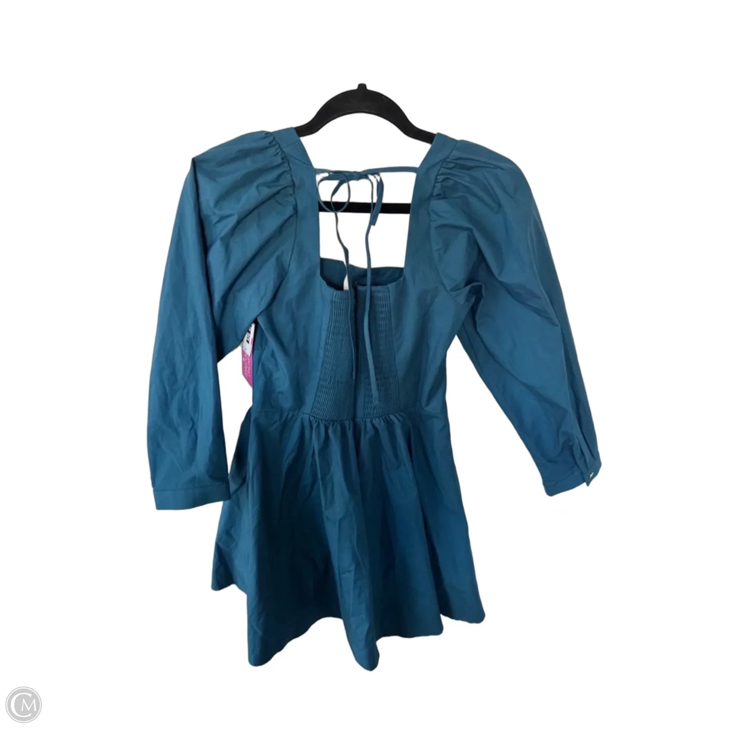 Dress Party Short By Anthropologie In Blue, Size: S