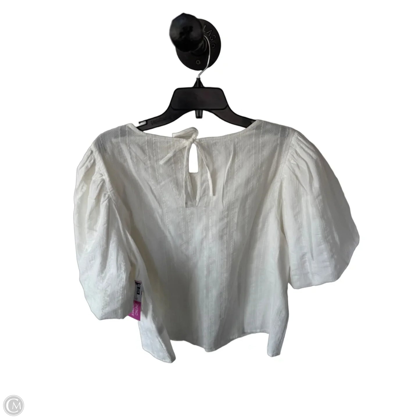 Top Short Sleeve By Treasure And Bond In White, Size: L