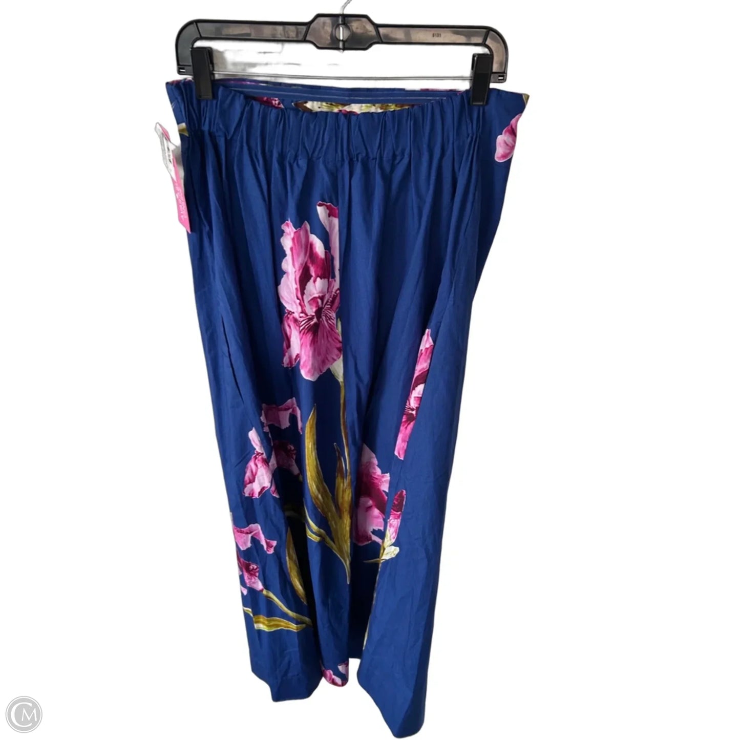 Dress Casual Maxi By Anthropologie In Blue & Pink, Size: M