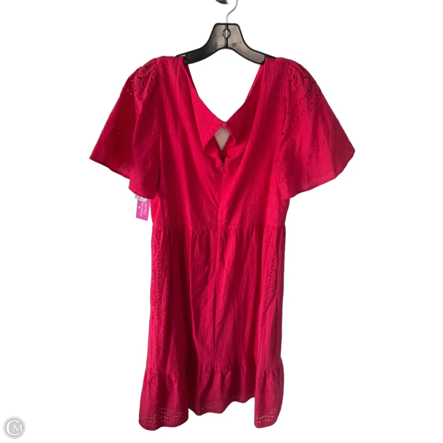 Dress Casual Maxi By Kensie In Pink, Size: Xl