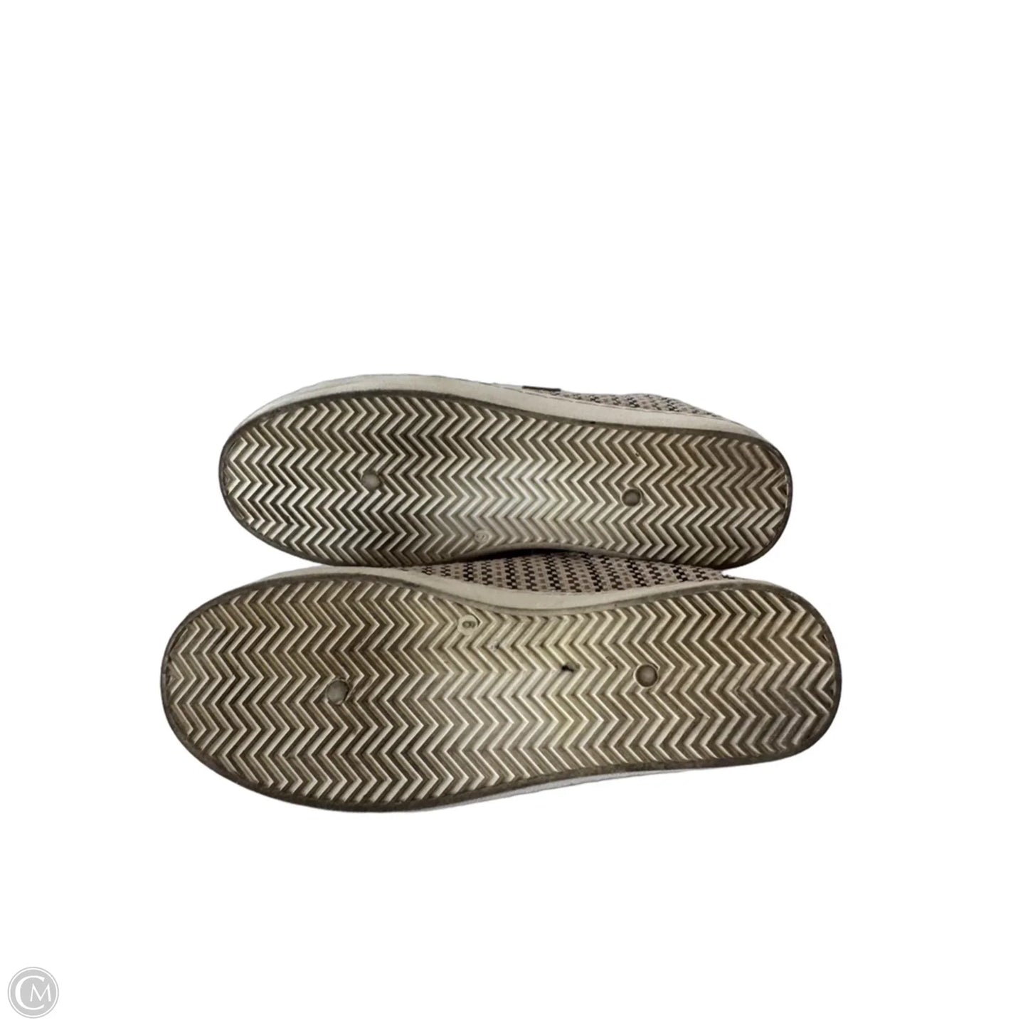 Shoes Sneakers By Vintage Havana In Tan & White, Size: 9