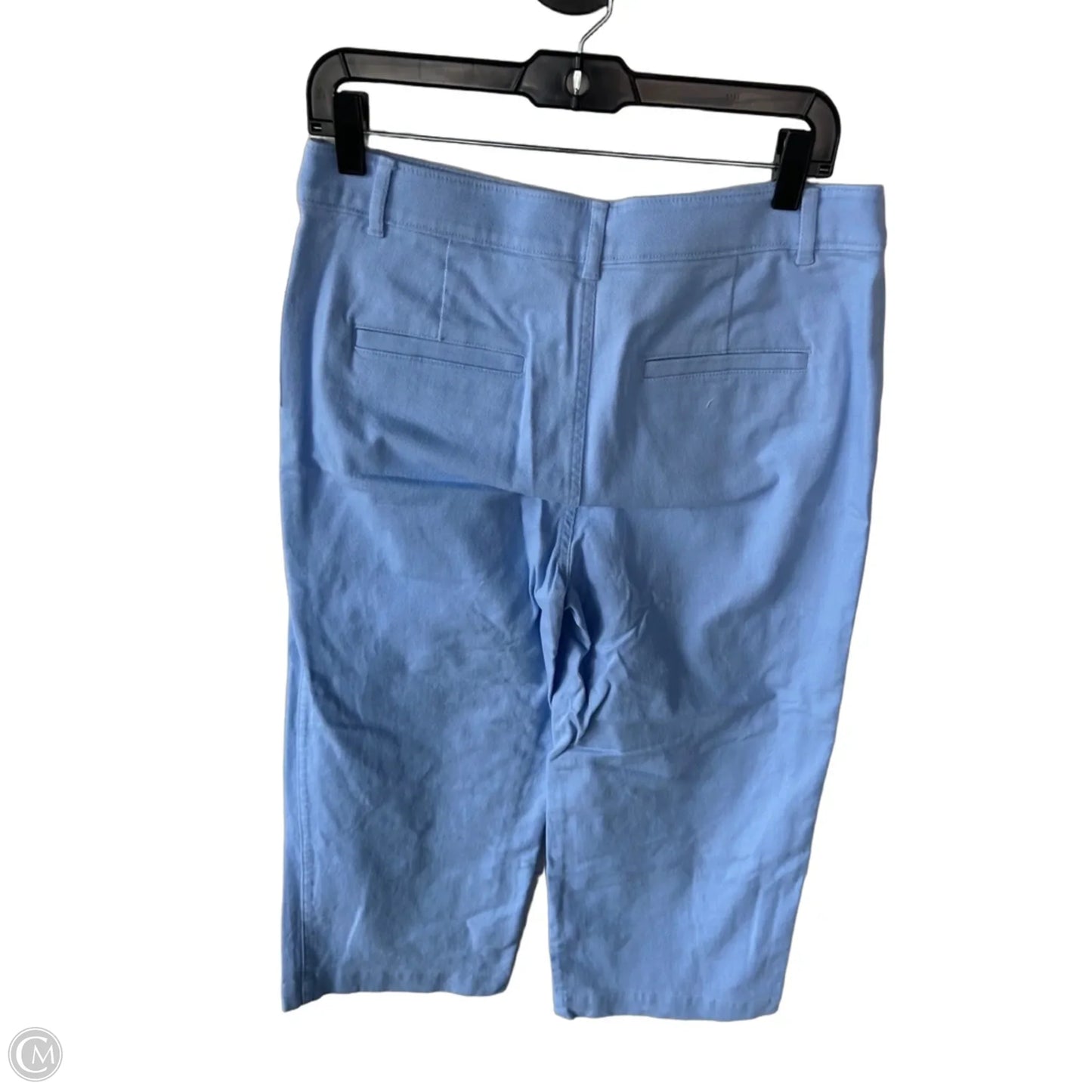 Jeans Wide Leg By Loft In Blue Denim, Size: 8