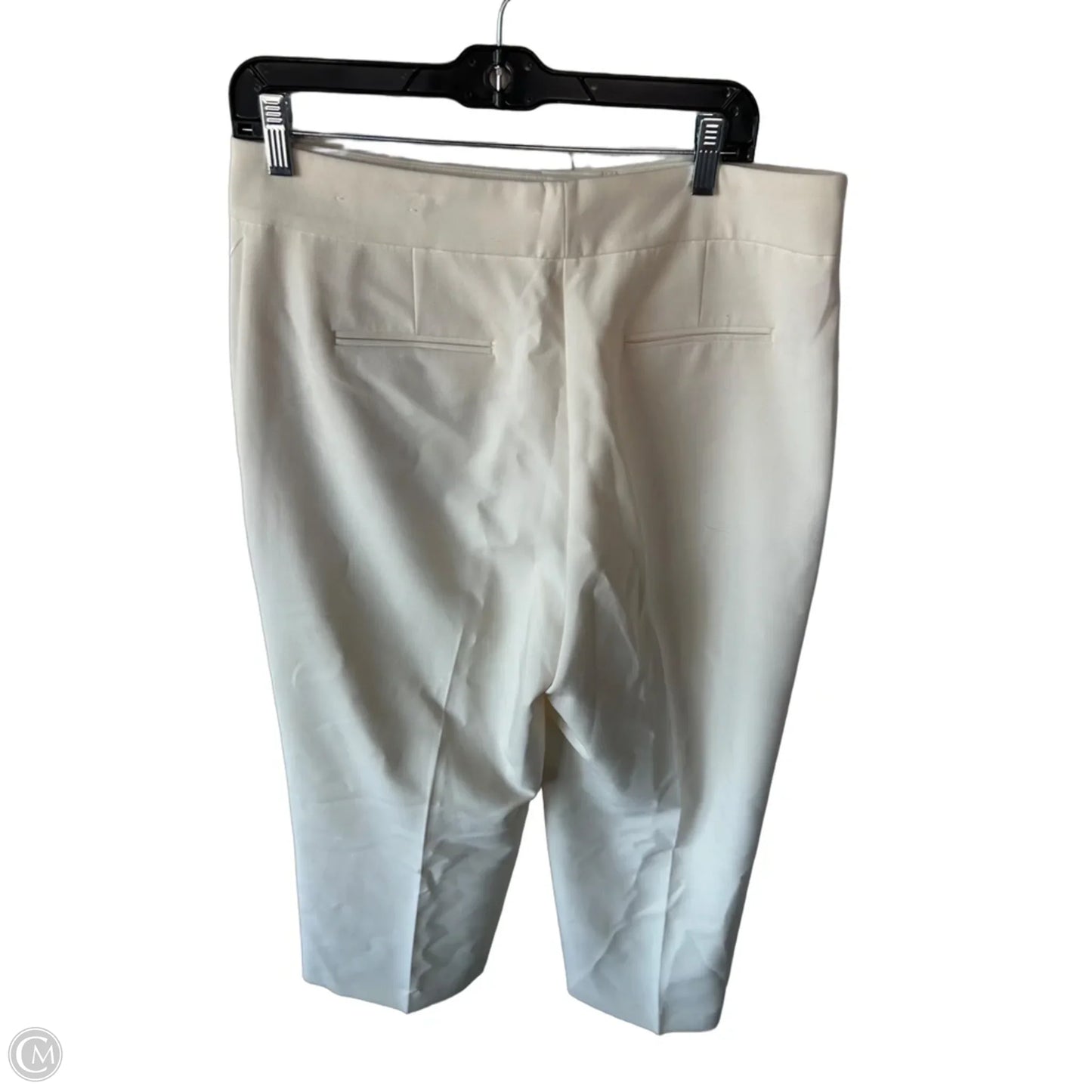 Pants Cropped By Ann Taylor In Cream, Size: 10
