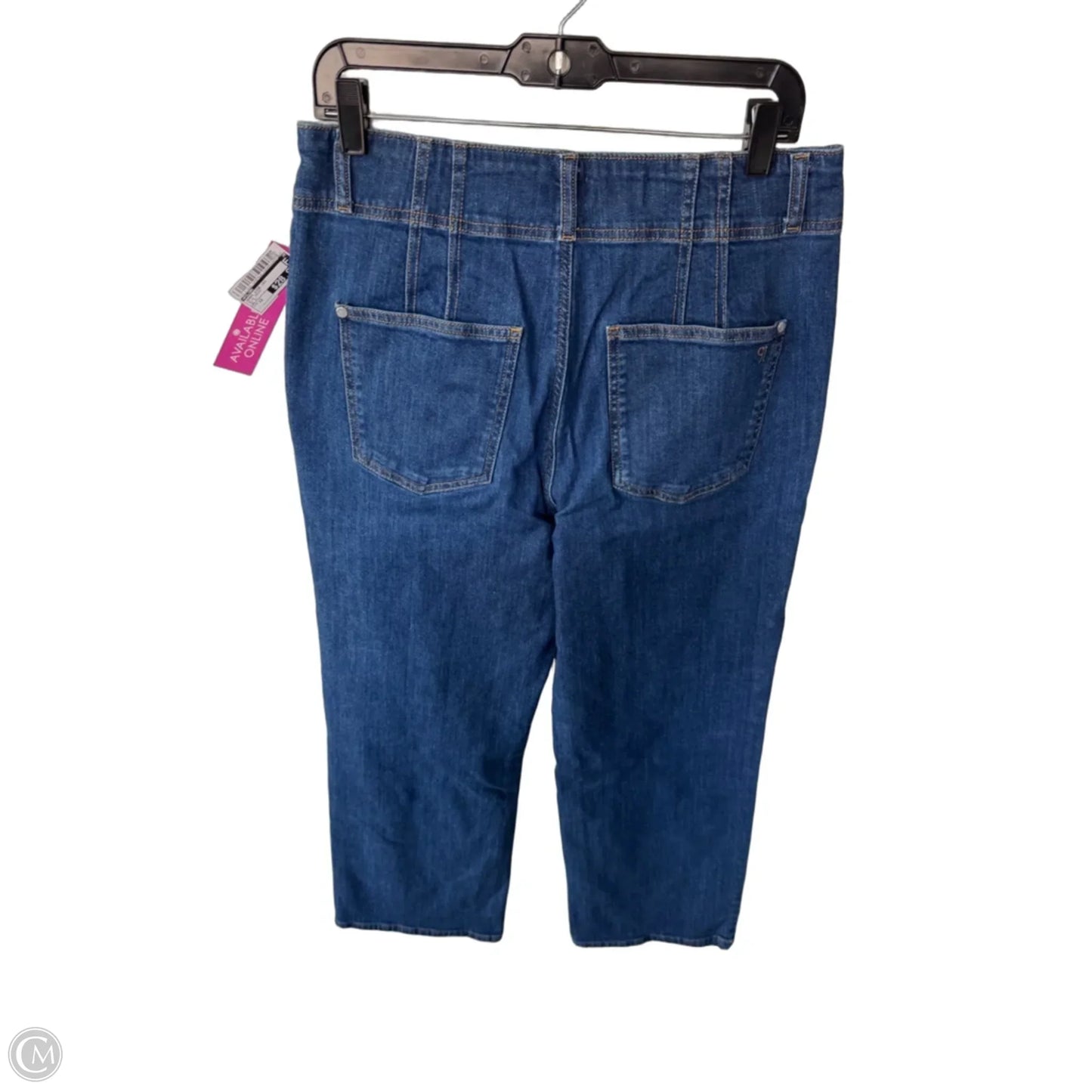 Jeans Wide Leg By Pilcro In Blue Denim, Size: 12