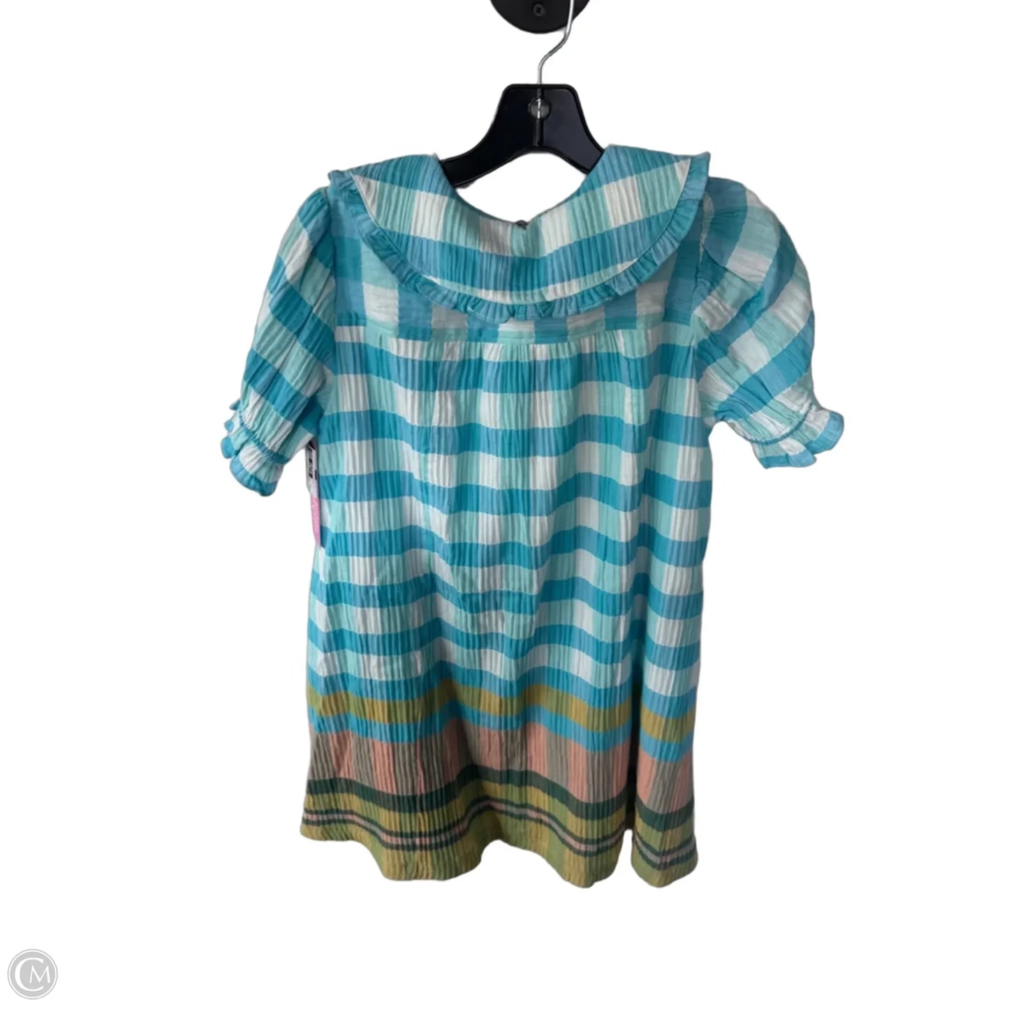 Dress Casual Short By Pilcro In Blue & White, Size: Xs