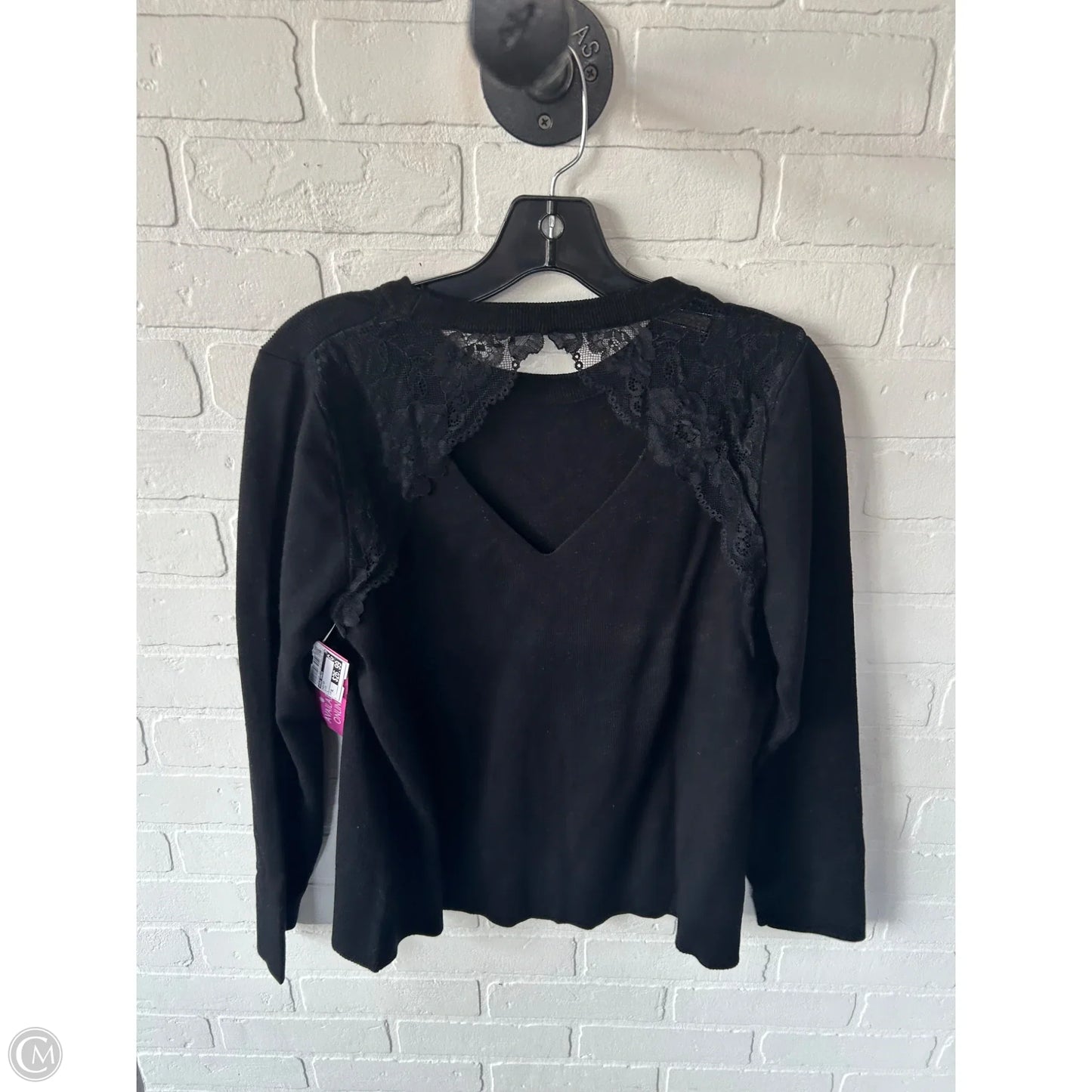Sweater By Vince Camuto In Black, Size: Xl