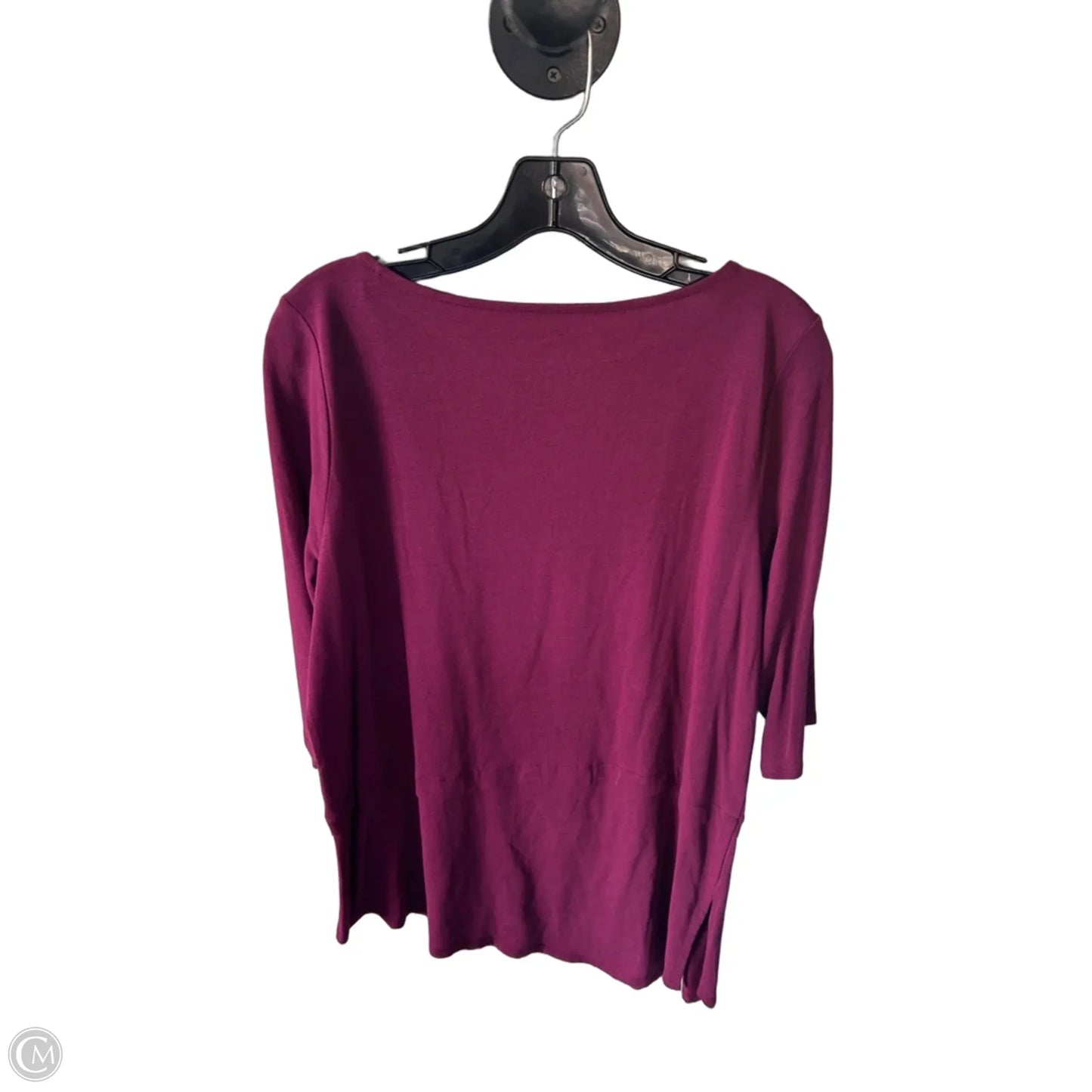 Top 3/4 Sleeve By Pure Jill In Pink, Size: M