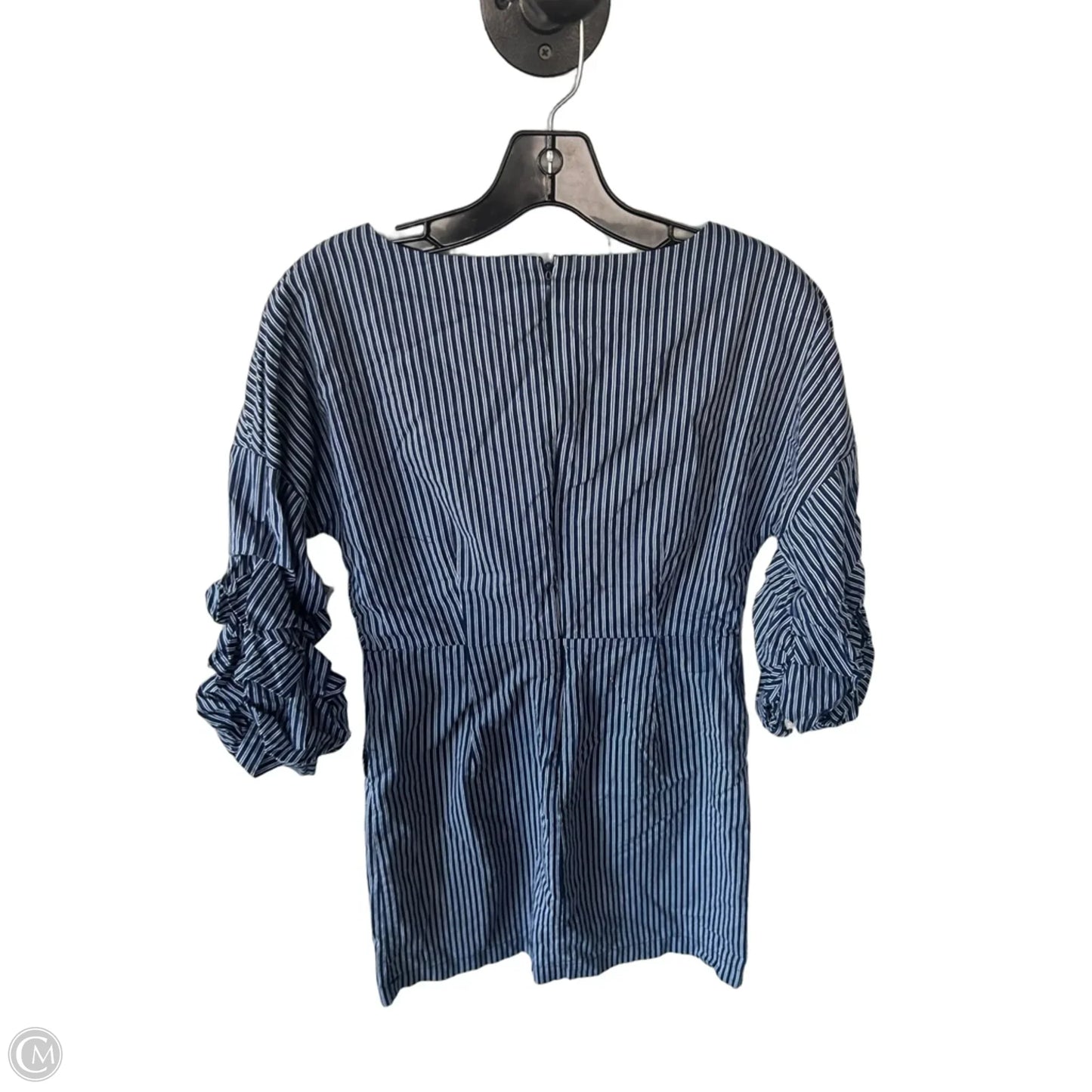 Dress Casual Short By Joa In Blue & White, Size: M