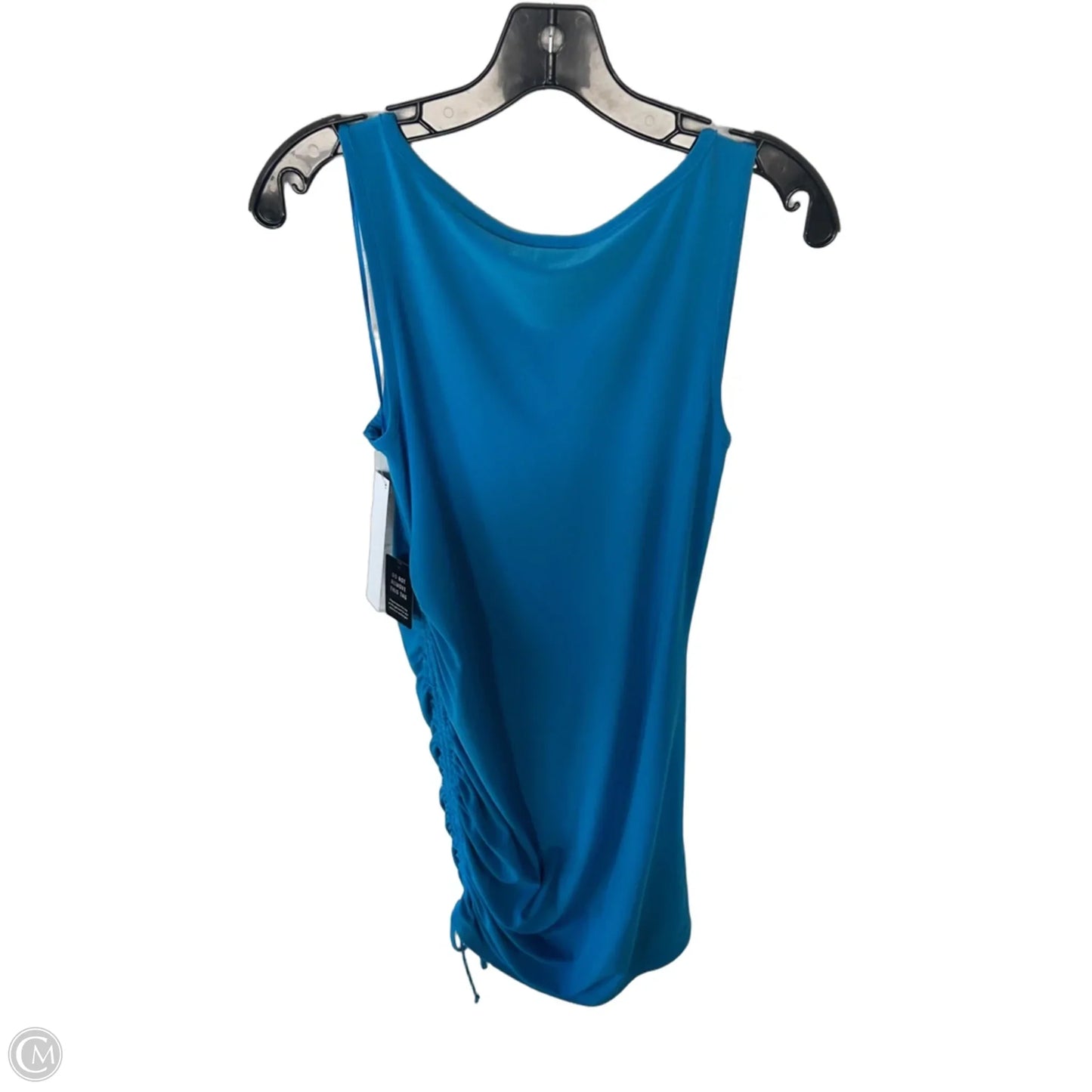 Dress Casual Midi By Express In Blue, Size: M