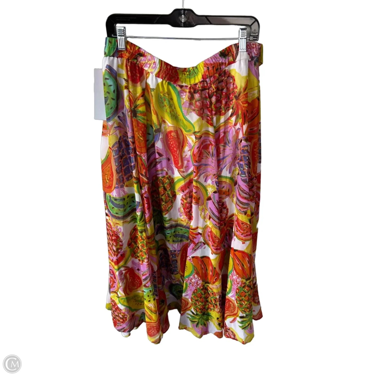Skirt Maxi By Clothes Mentor In Orange & Yellow, Size: 16