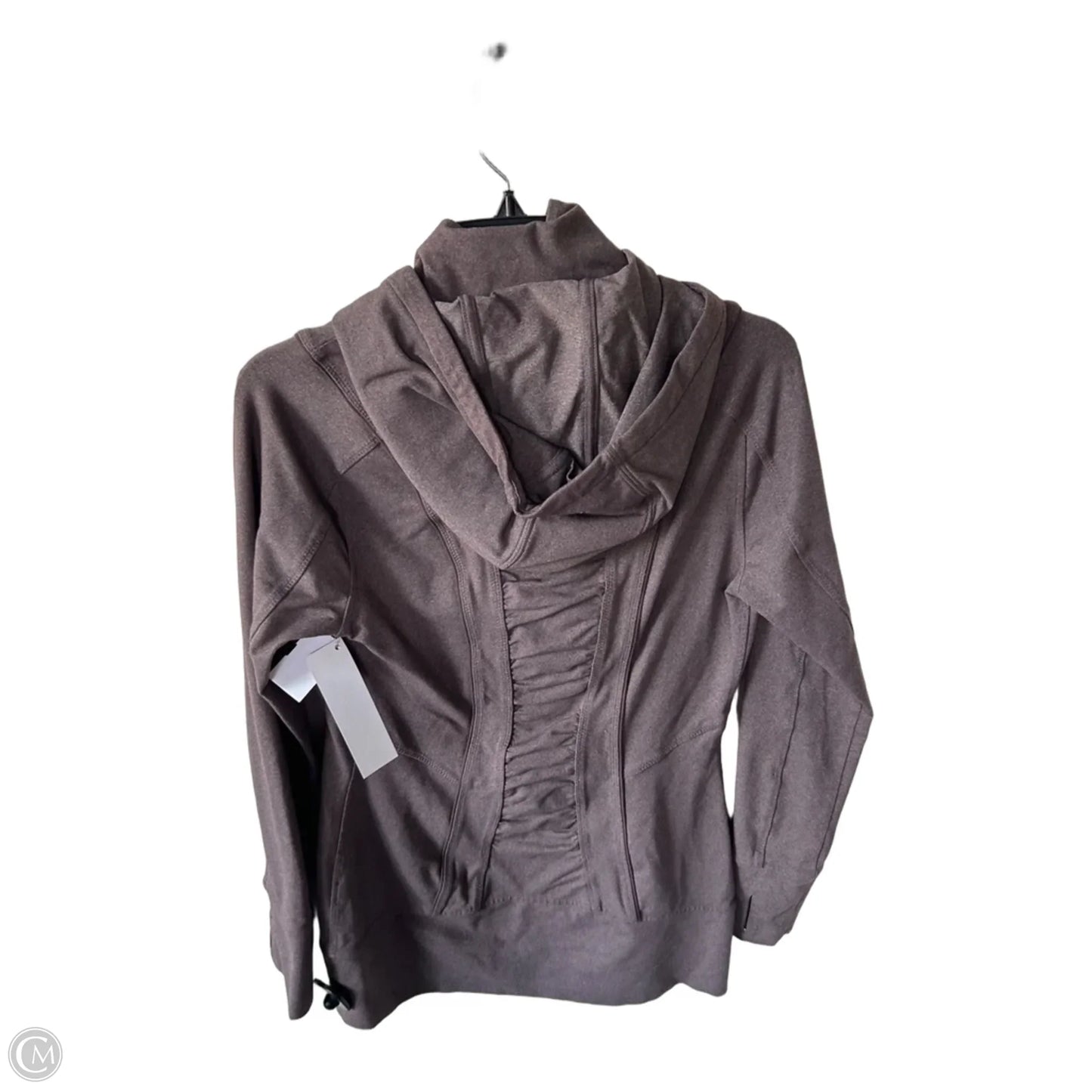 Athletic Sweatshirt Hoodie By Athleta In Brown, Size: S