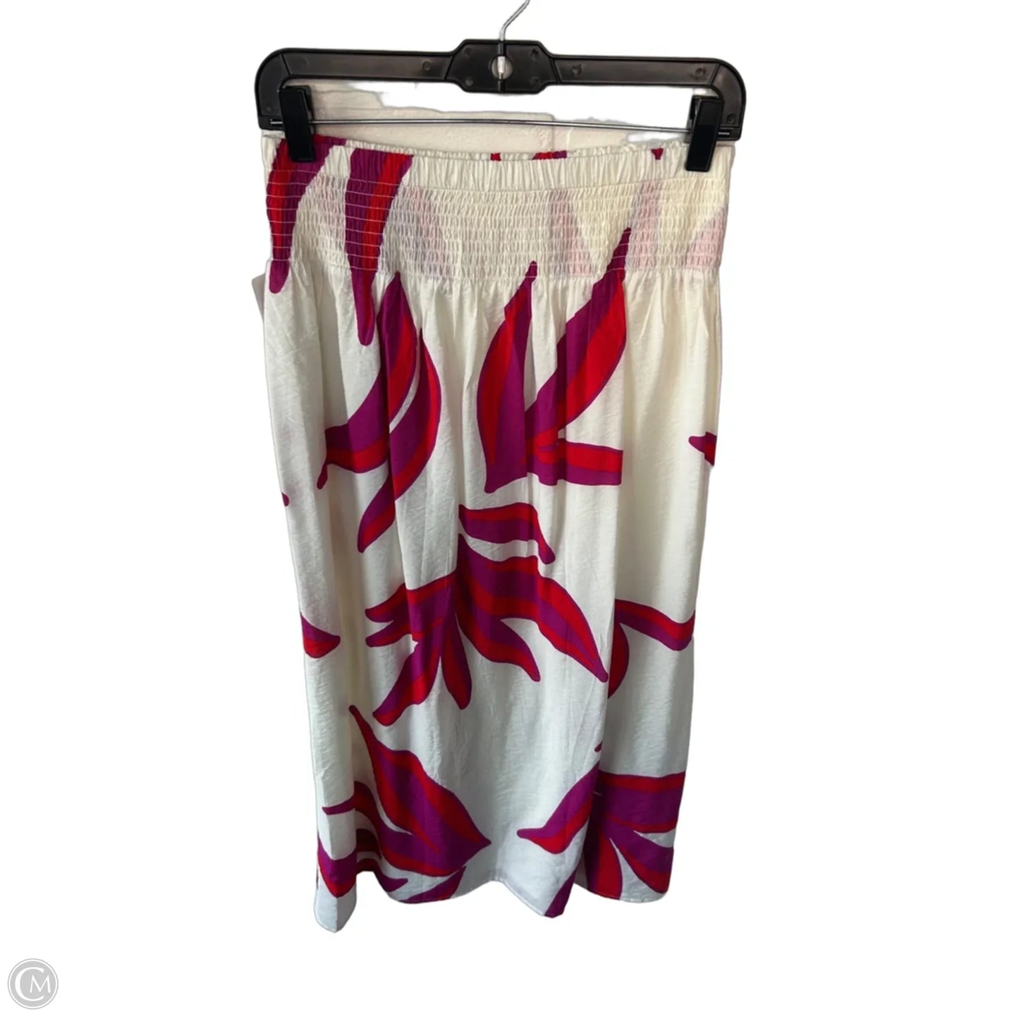 Skirt Maxi By Nine West In Cream & Purple, Size: 4