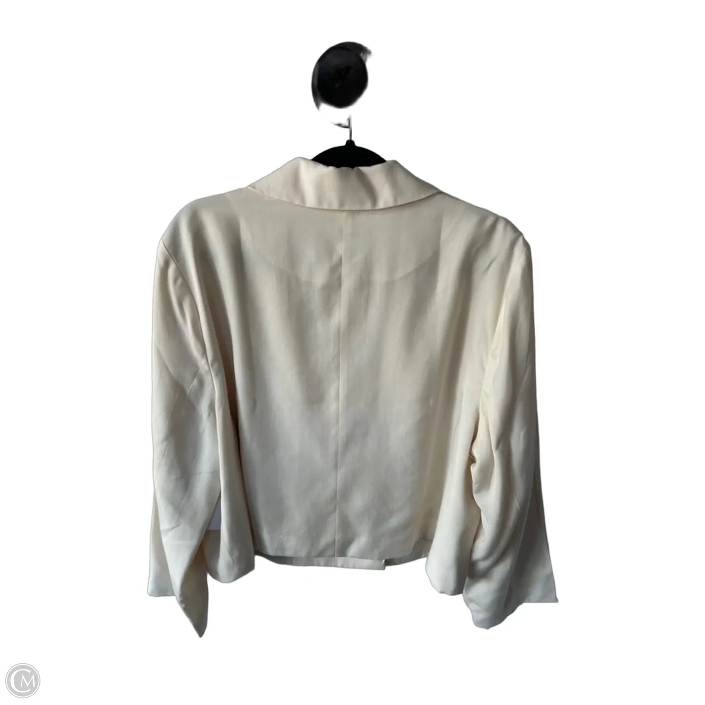 Blazer By Banana Republic In Cream, Size: 1x