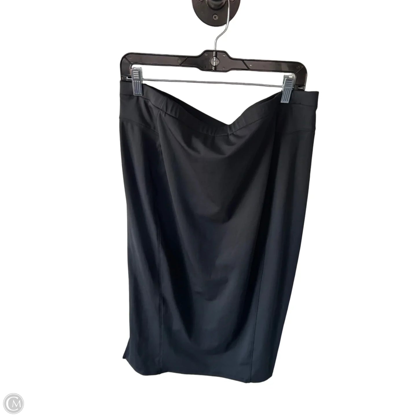 Skirt Midi By Open Edit In Black, Size: 16