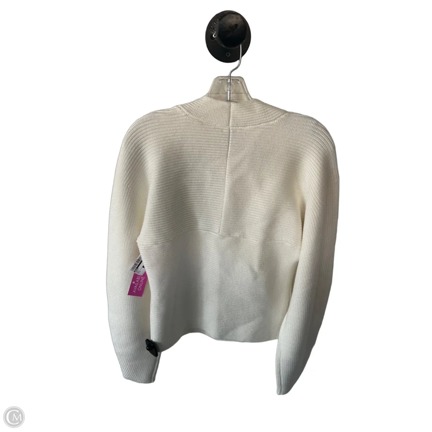 Sweater By Maeve In White, Size: L