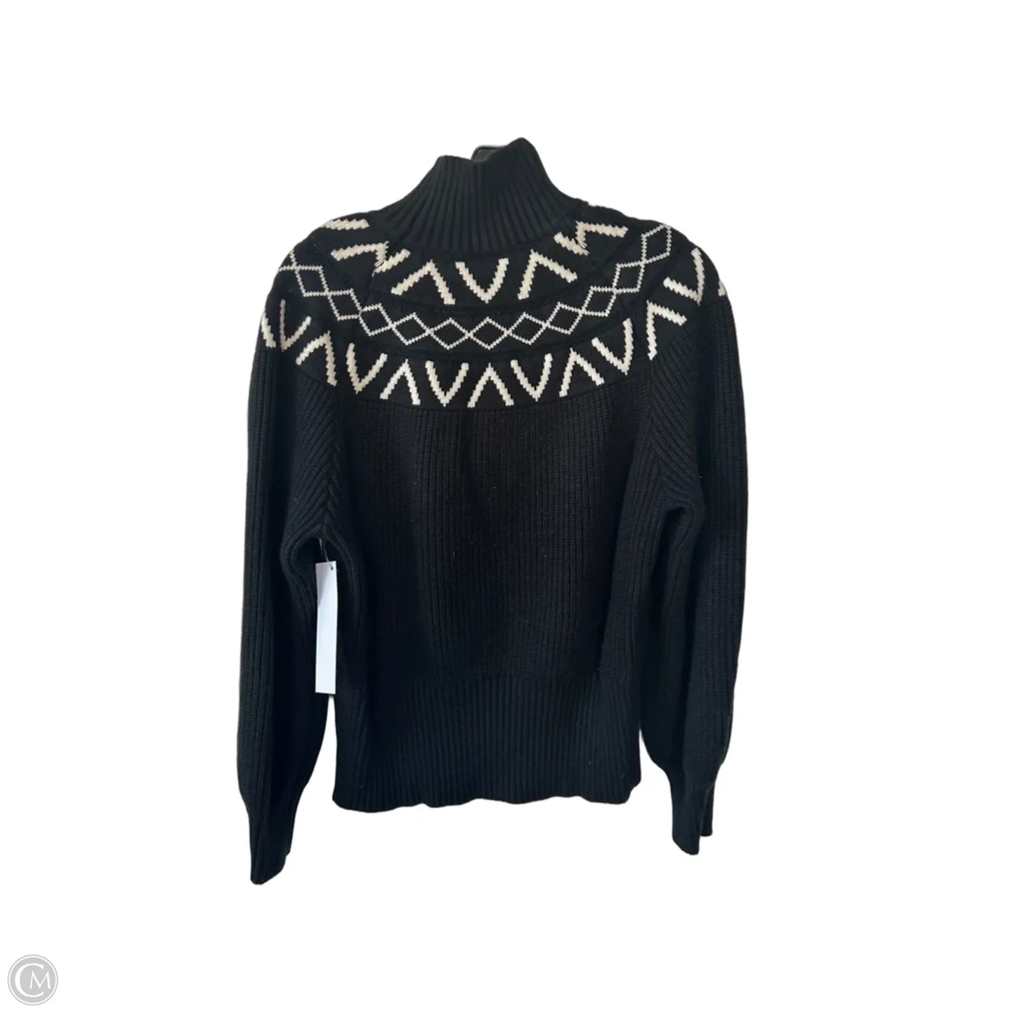 Sweater By Varley In Black & Cream, Size: Xs