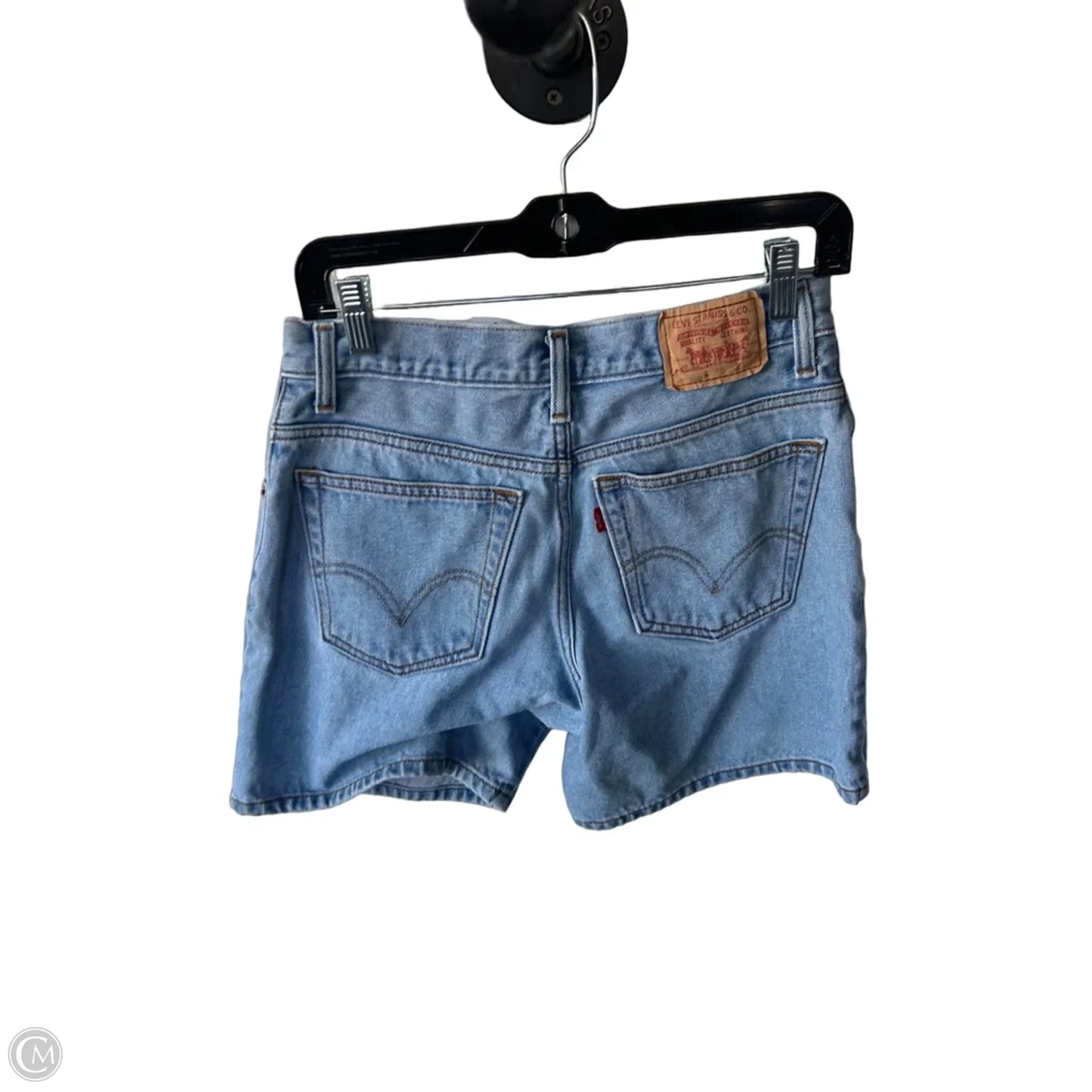Shorts By Levis In Blue Denim, Size: 8