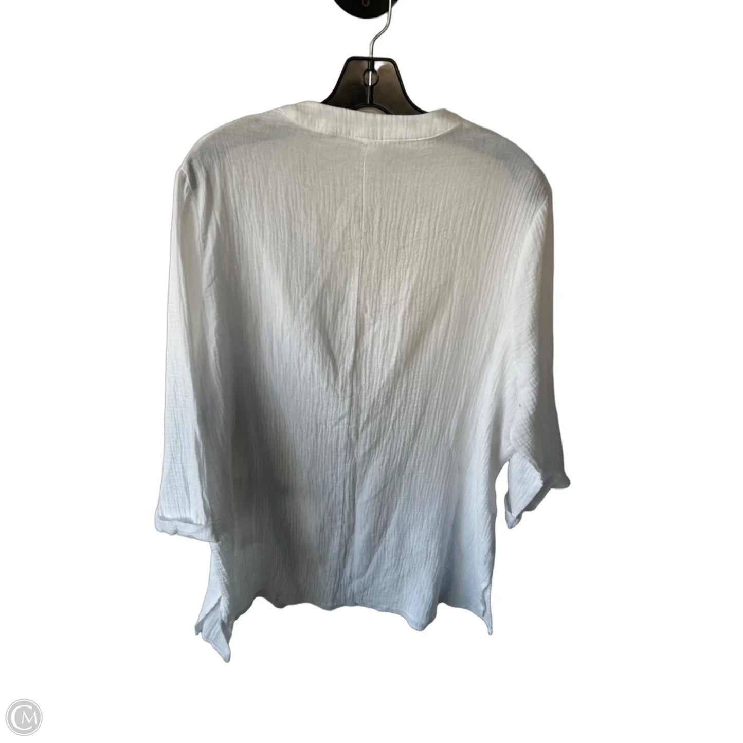 Swimwear Cover-up By Kona Sol In White, Size: L