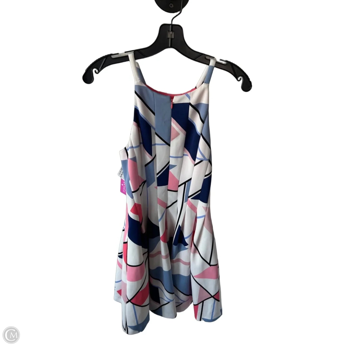 Dress Casual Short By Vince Camuto In Blue & White, Size: S