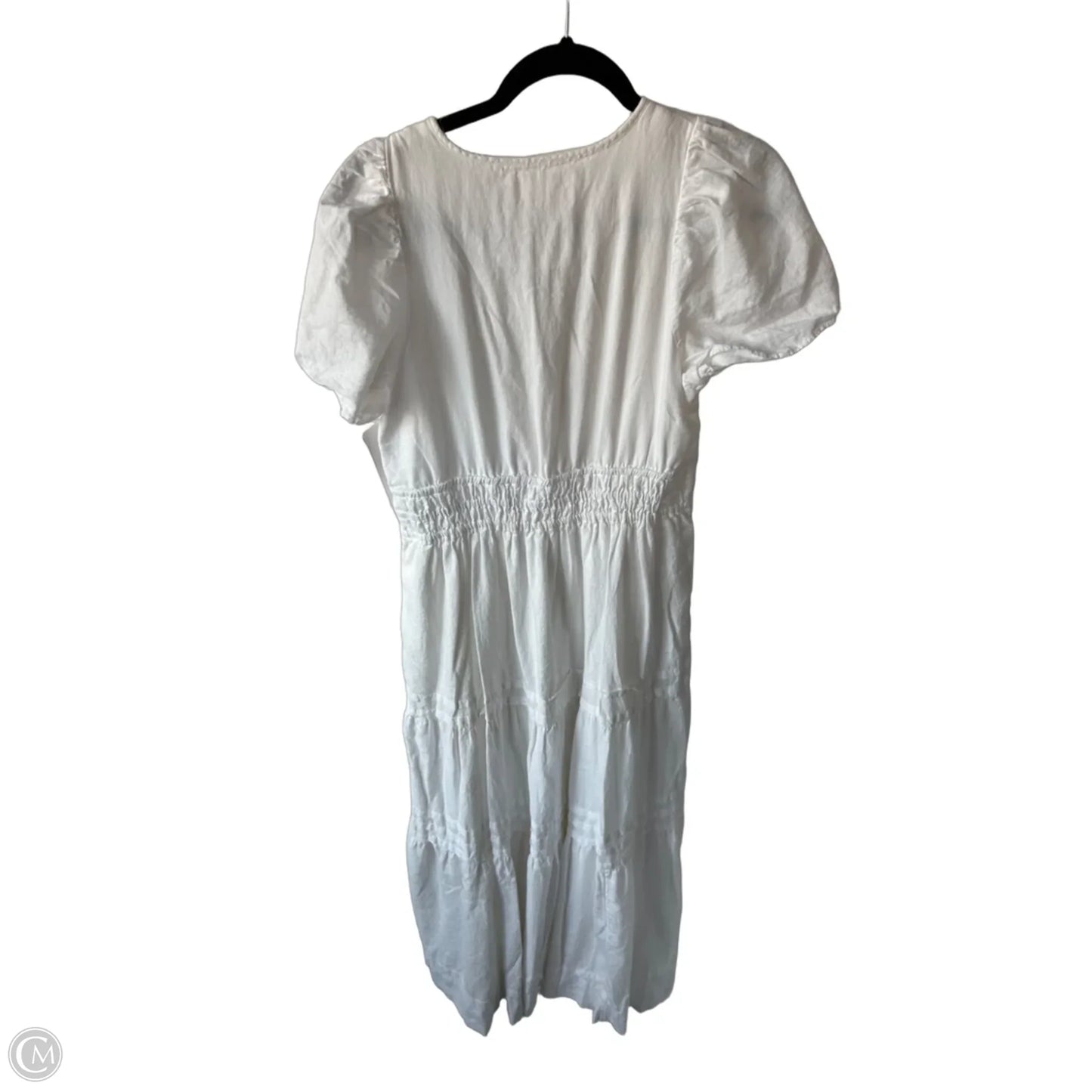 Dress Casual Maxi By Anthropologie In White, Size: S