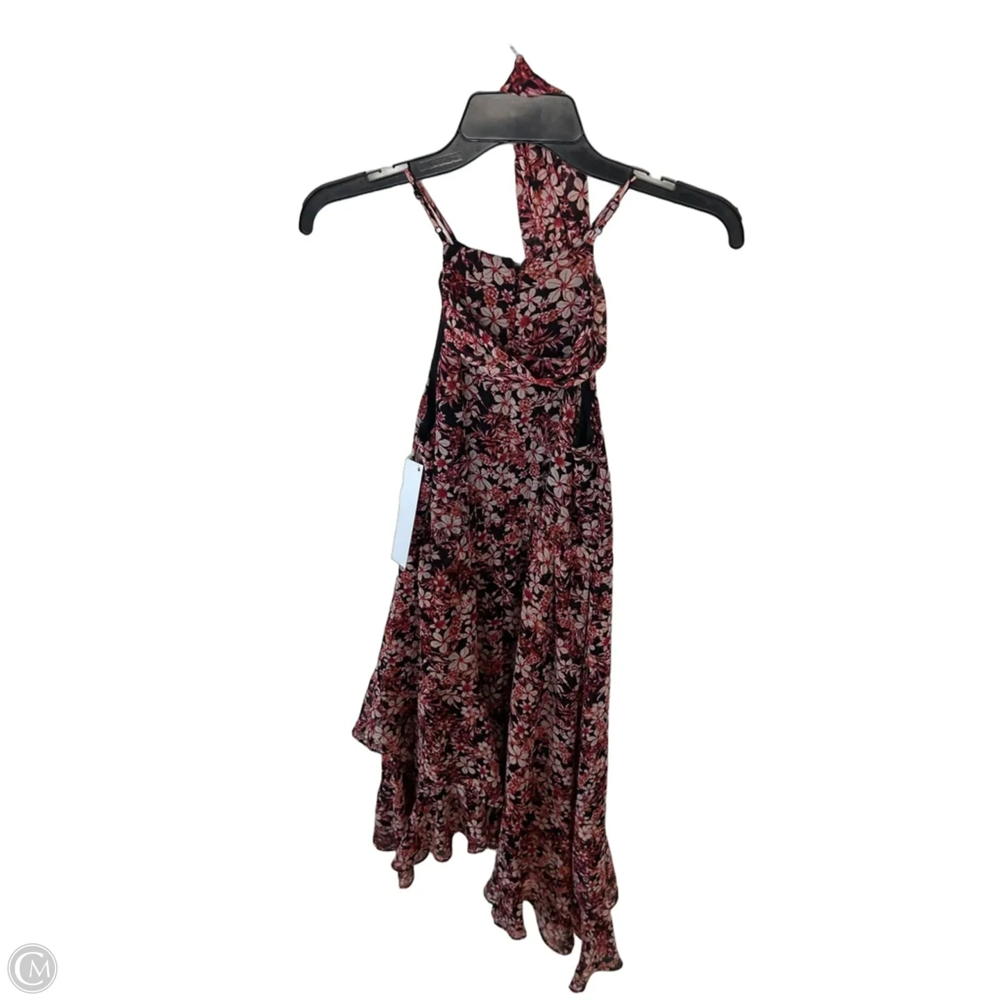 Dress Party Midi By Guess In Black & Orange, Size: Xs