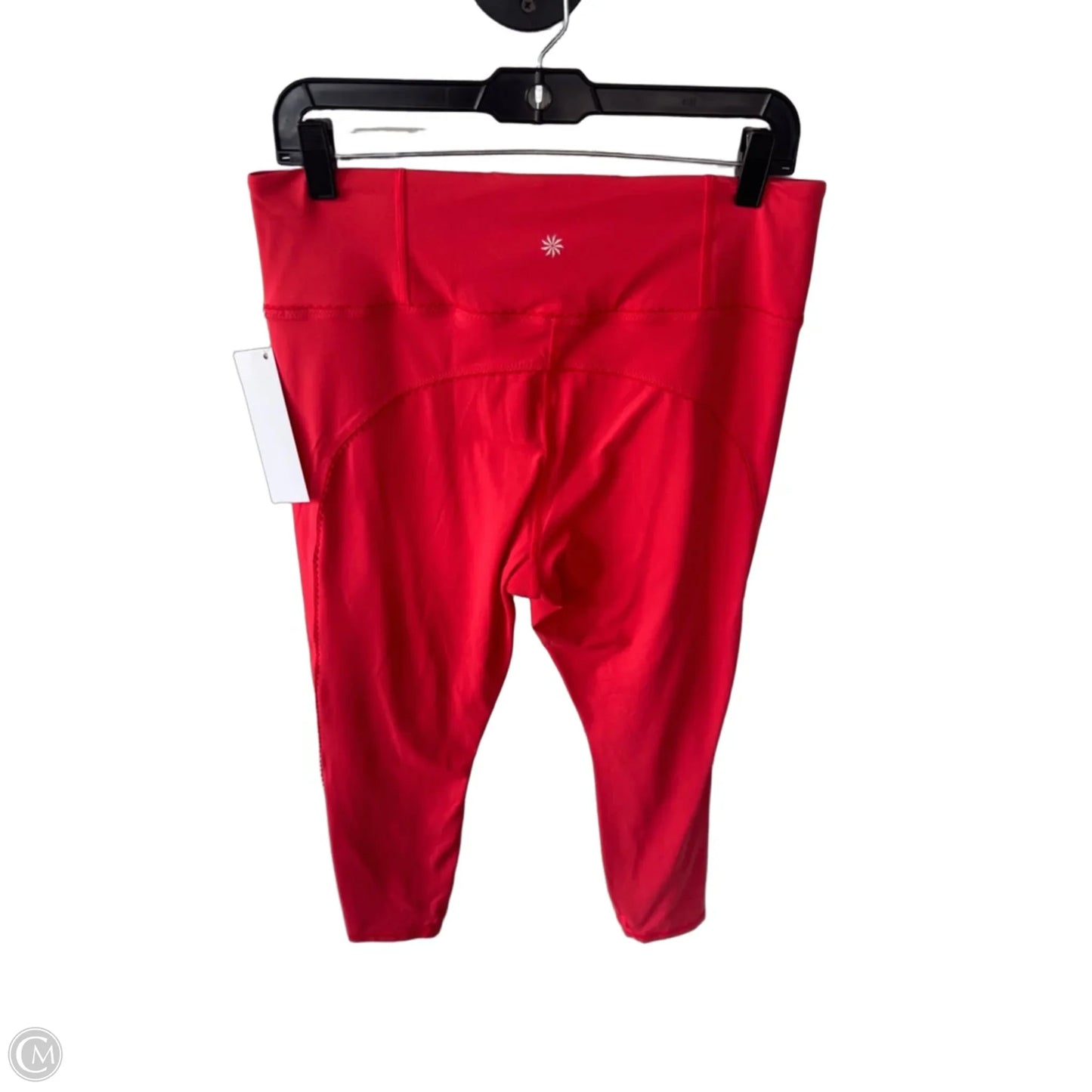 Athletic Leggings By Athleta In Orange, Size: 12