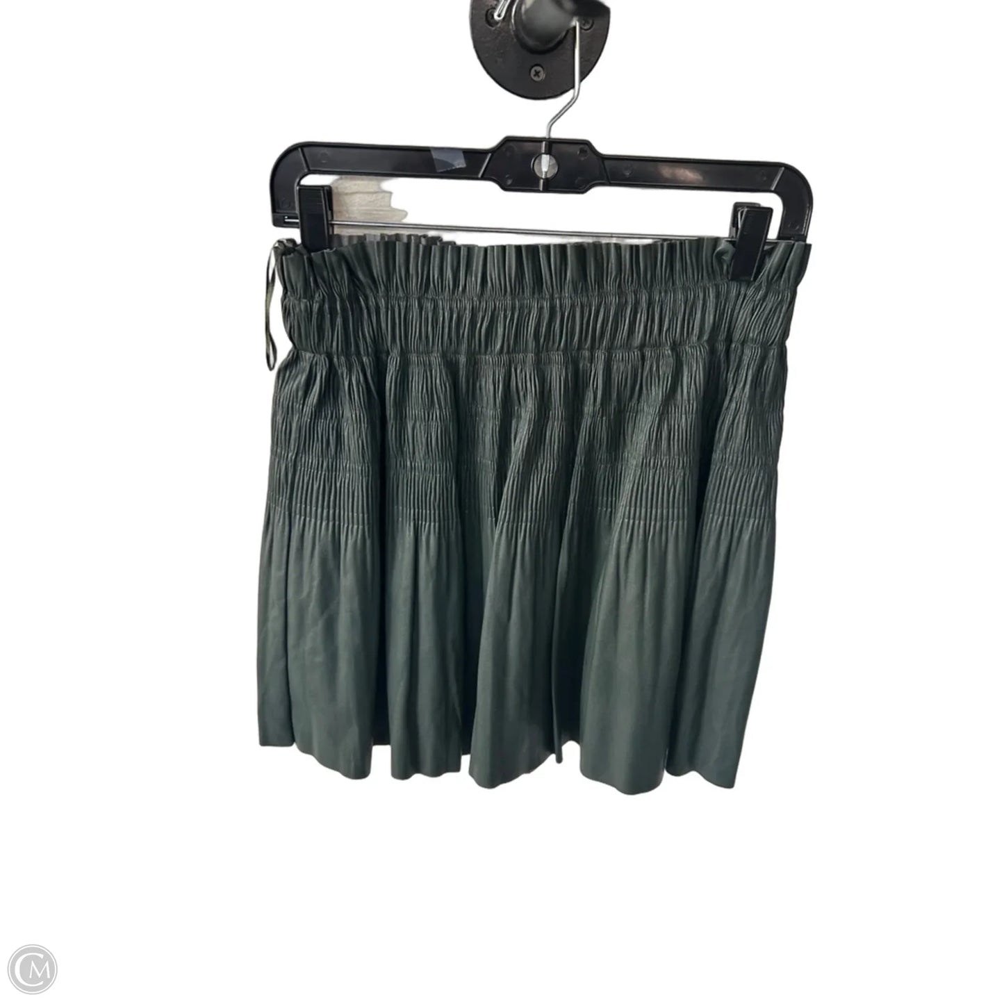 Skirt Mini & Short By 7 For All Mankind In Green, Size: 4