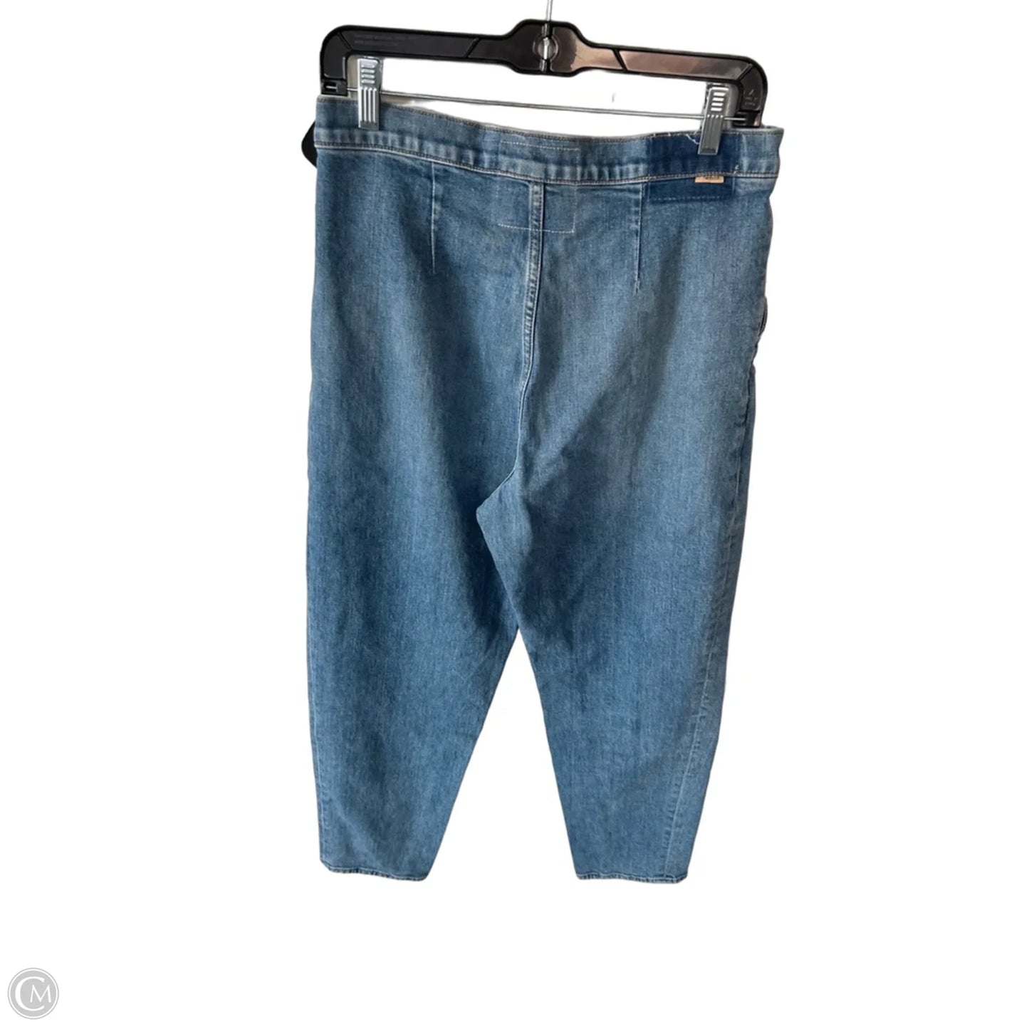 Jeans Straight By Mother In Blue Denim, Size: 10