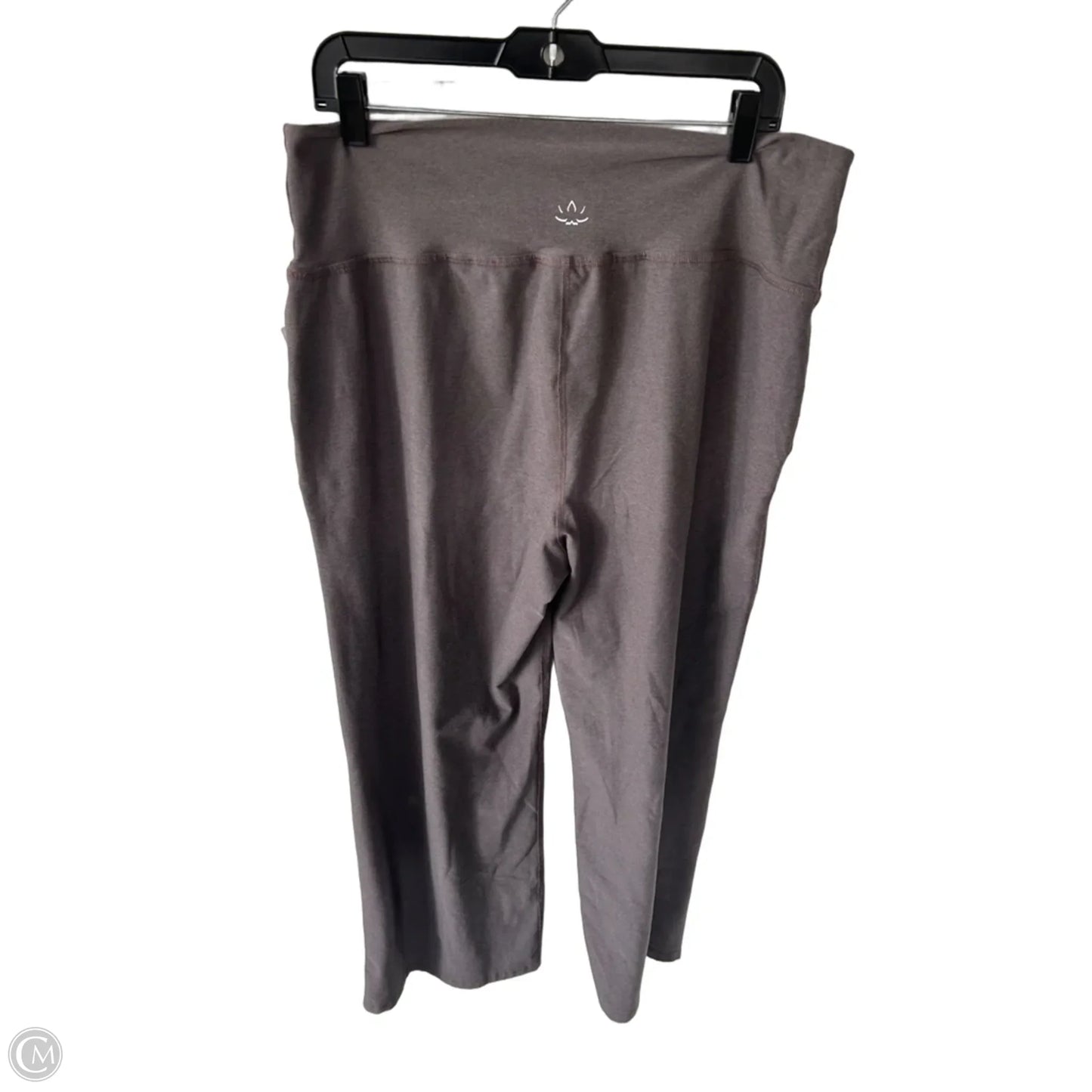 Athletic Pants By Beyond Yoga In Brown, Size: 16
