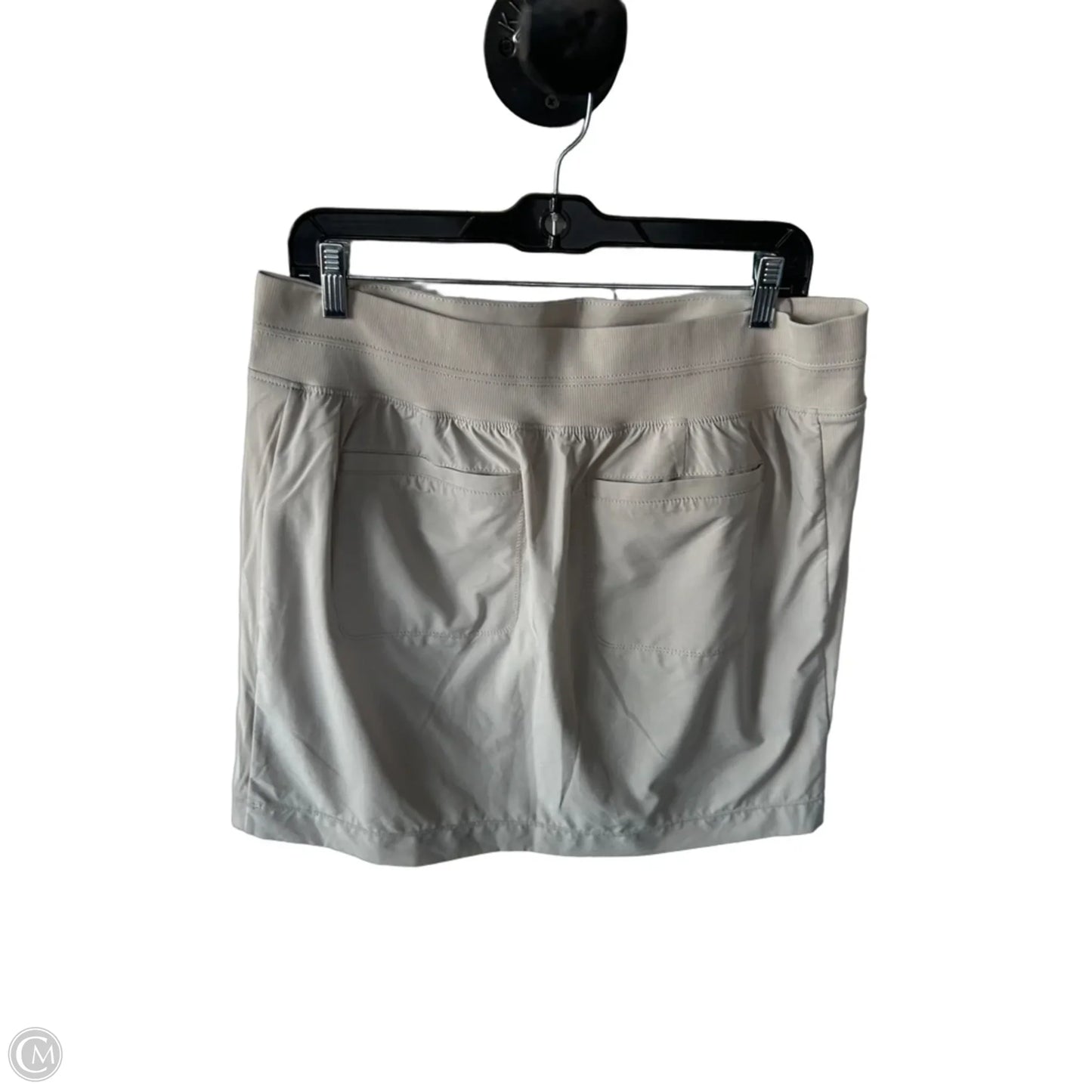 Athletic Skort By Athleta In Beige, Size: 14