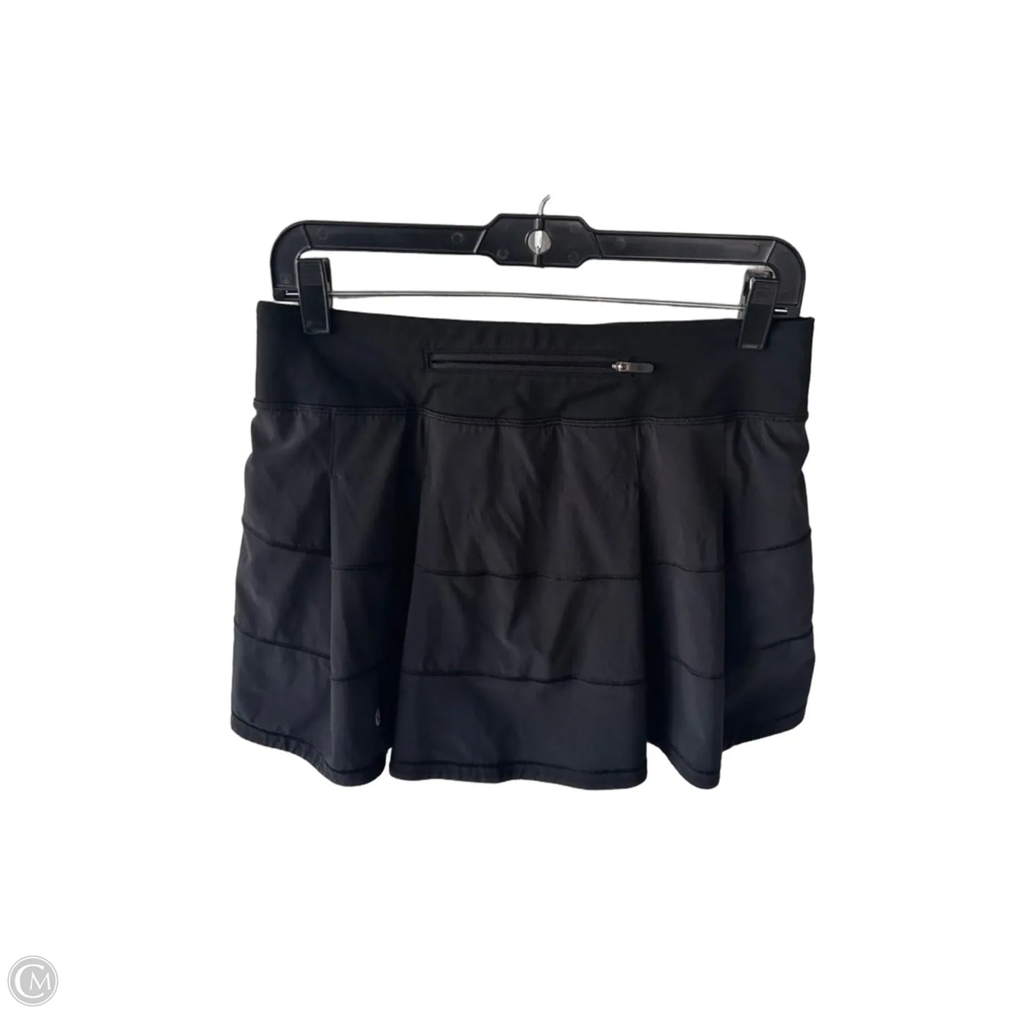 Athletic Skort By Lululemon In Black, Size: 6