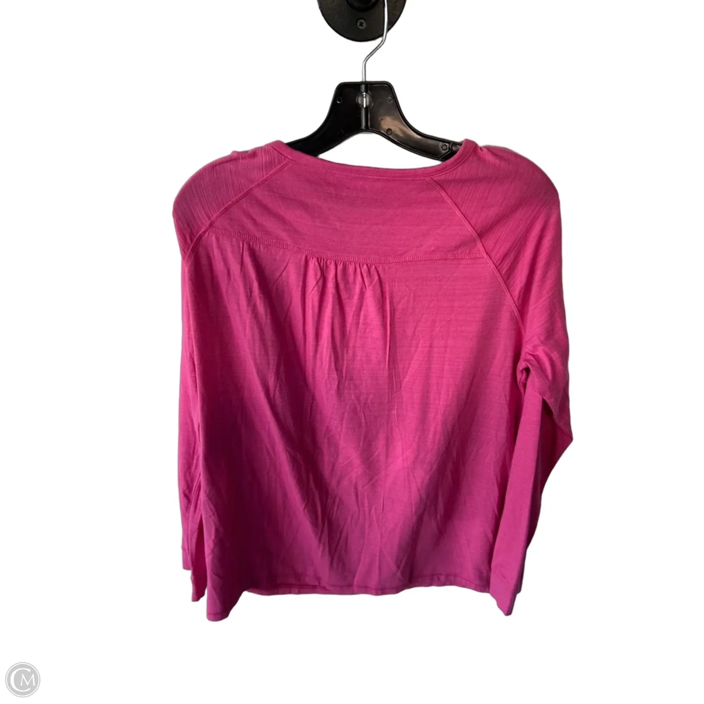 Top Long Sleeve By Talbots In Pink, Size: L