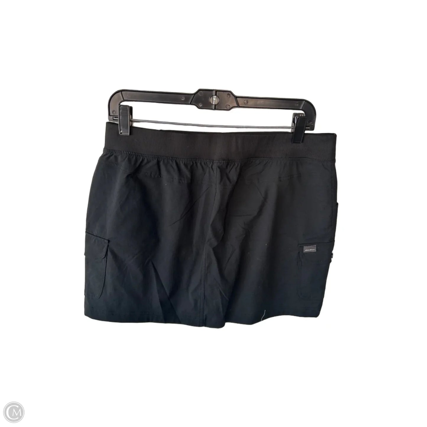 Skort By Eddie Bauer In Black, Size: 8