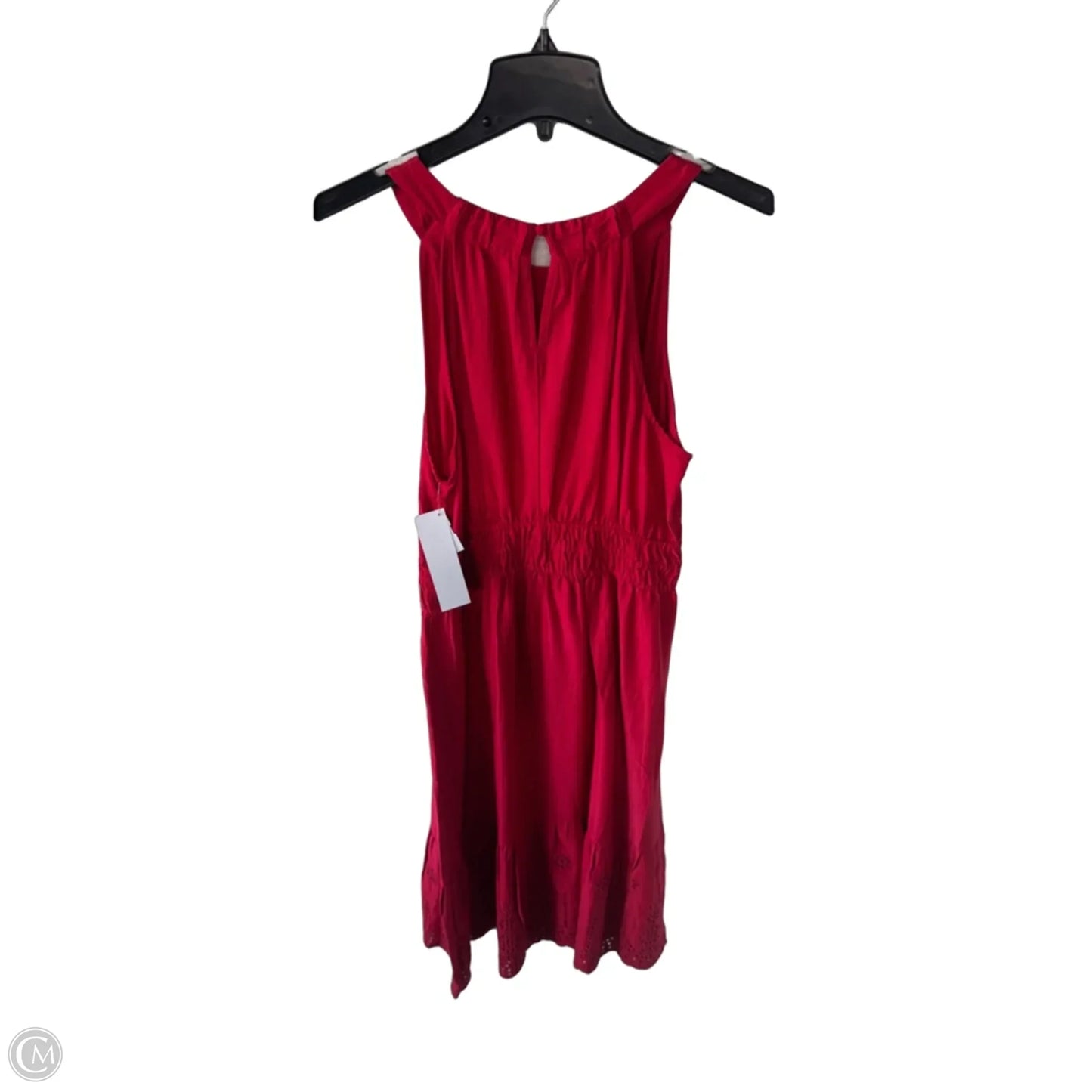 Dress Casual Midi By Talbots In Red, Size: M