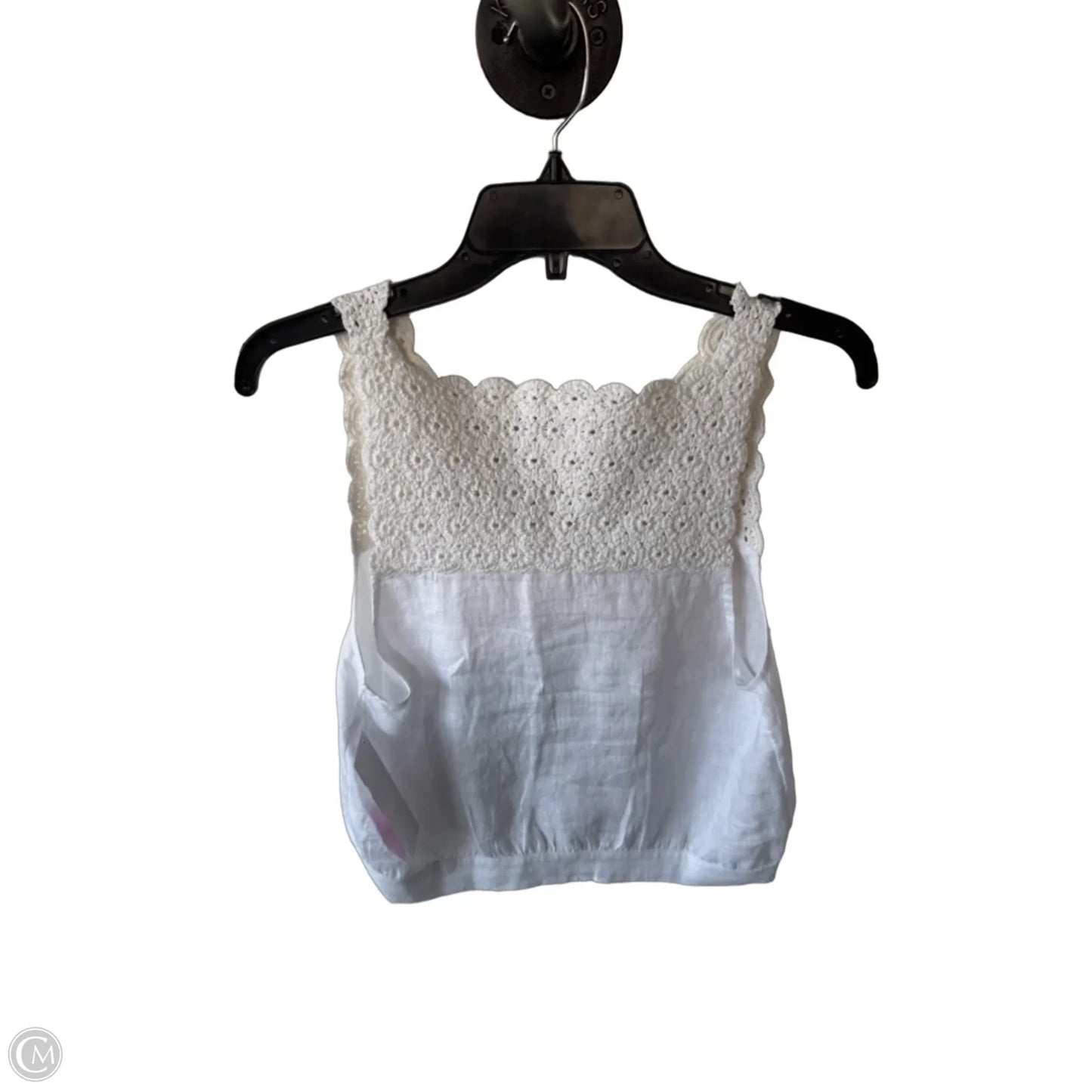 Top Sleeveless By Madewell In White, Size: S