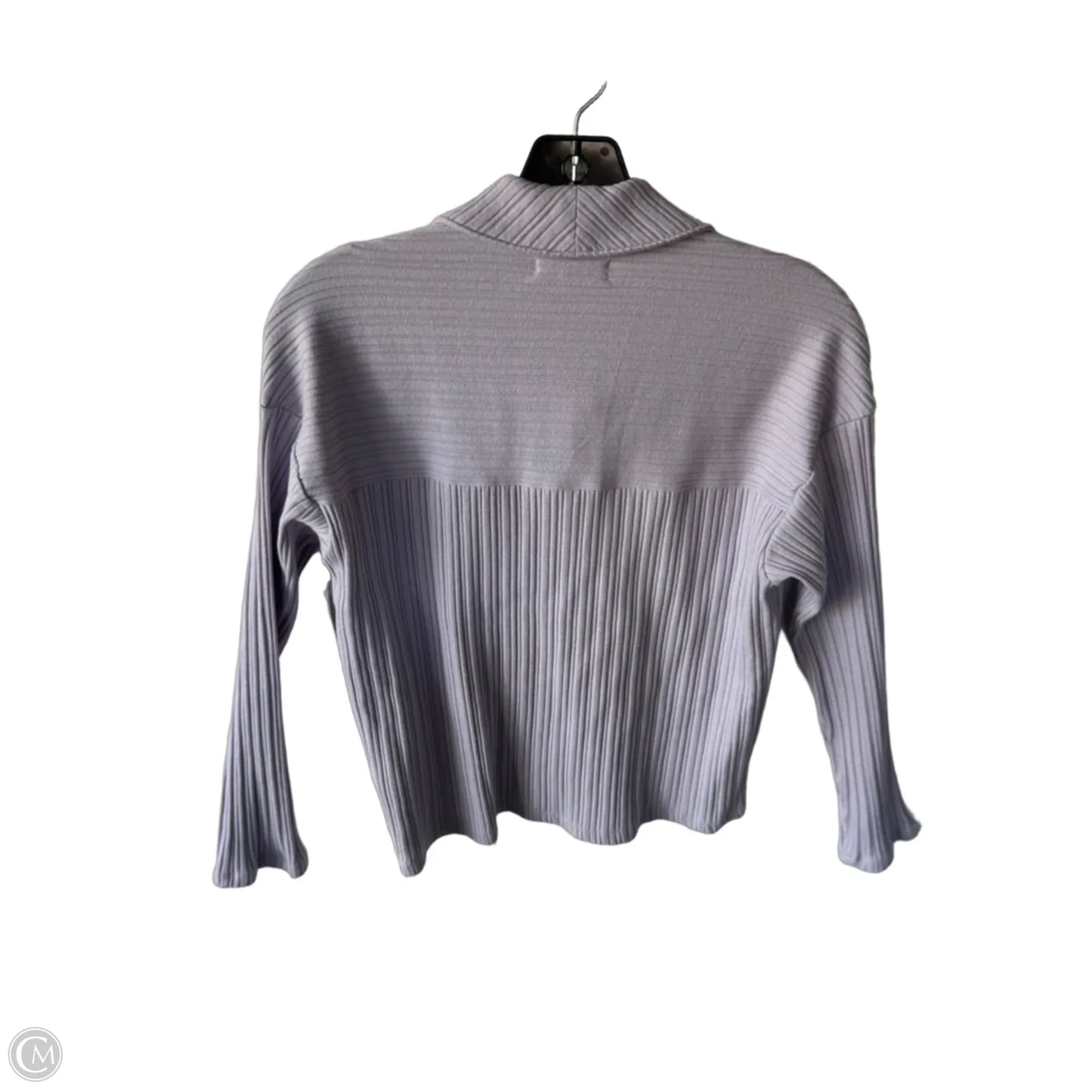 Top Long Sleeve By Madewell In Purple, Size: Xxs