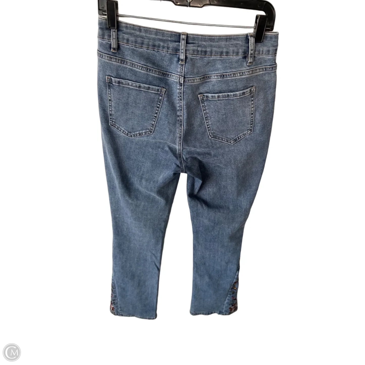 Jeans Boot Cut By Charlie B In Blue Denim, Size: 6