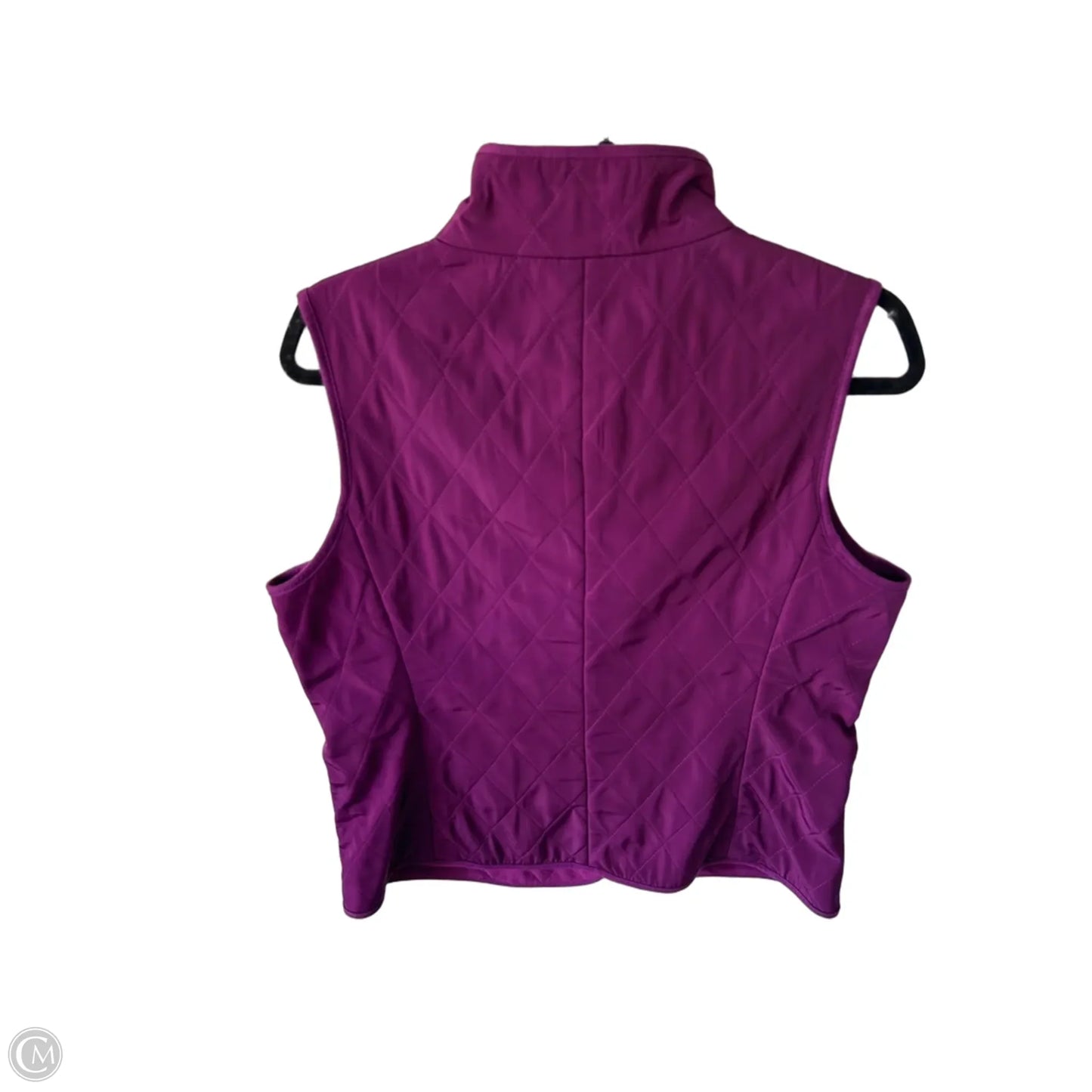 Vest Puffer & Quilted By Talbots In Purple, Size: M