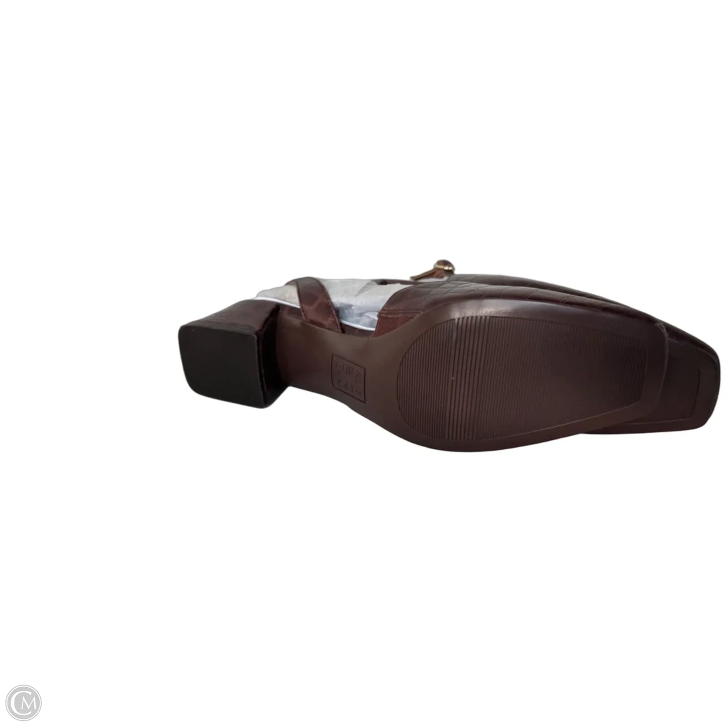 Shoes Heels Block By Naturalizer In Brown, Size: 7.5