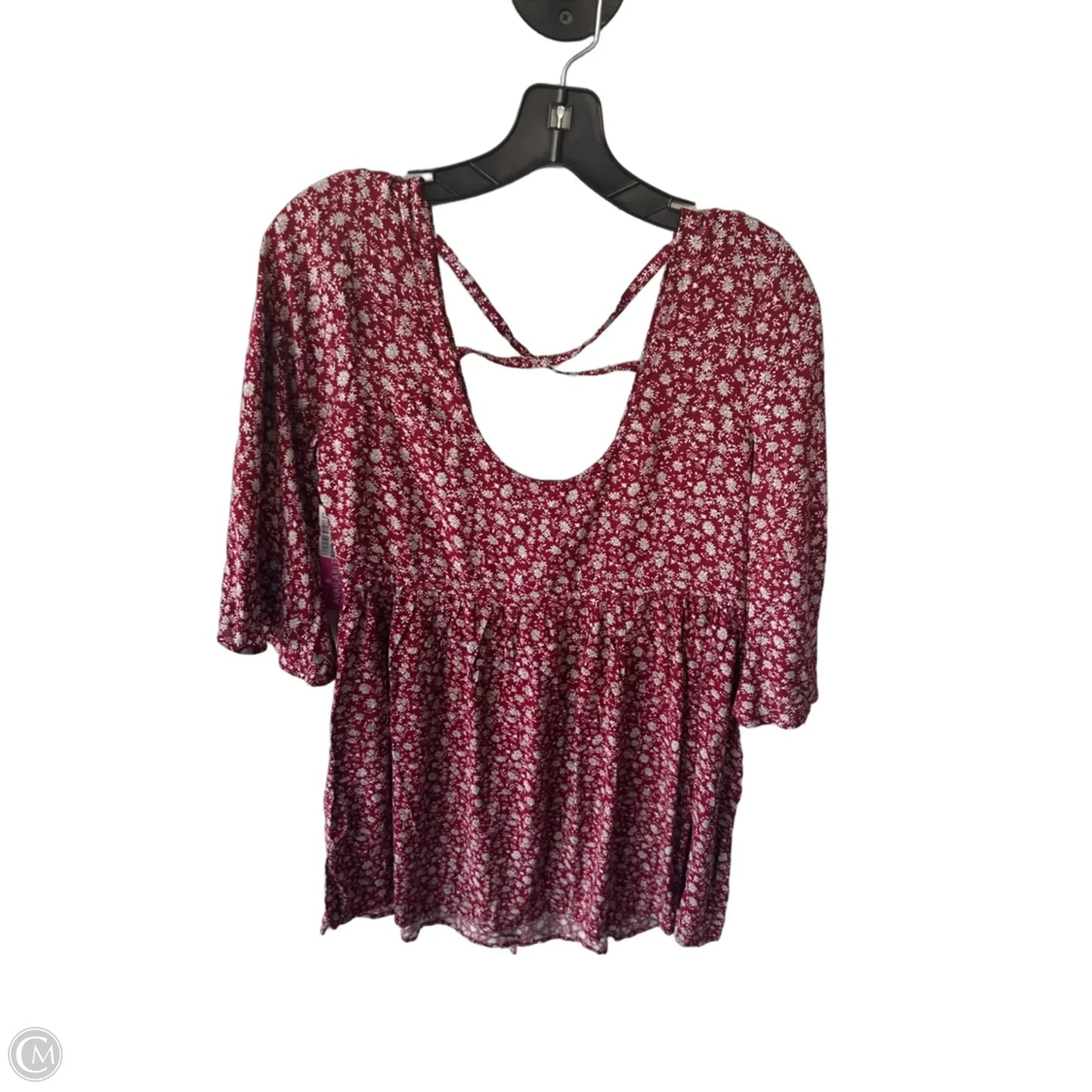 Dress Casual Short By Miami In Red & White, Size: S