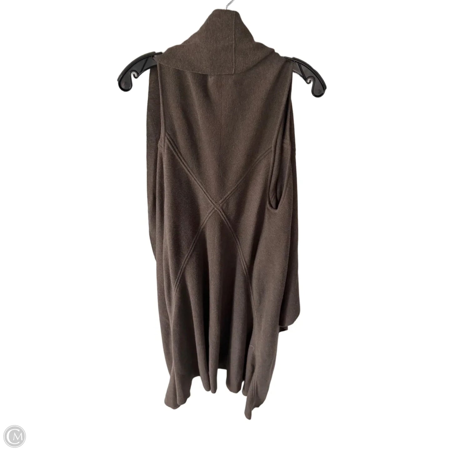 Sweater Cardigan By Peruvian Connection In Brown, Size: M